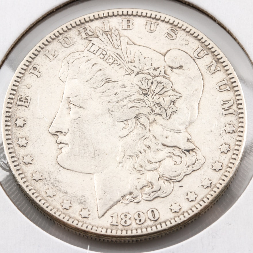 1890 Silver Morgan Dollar