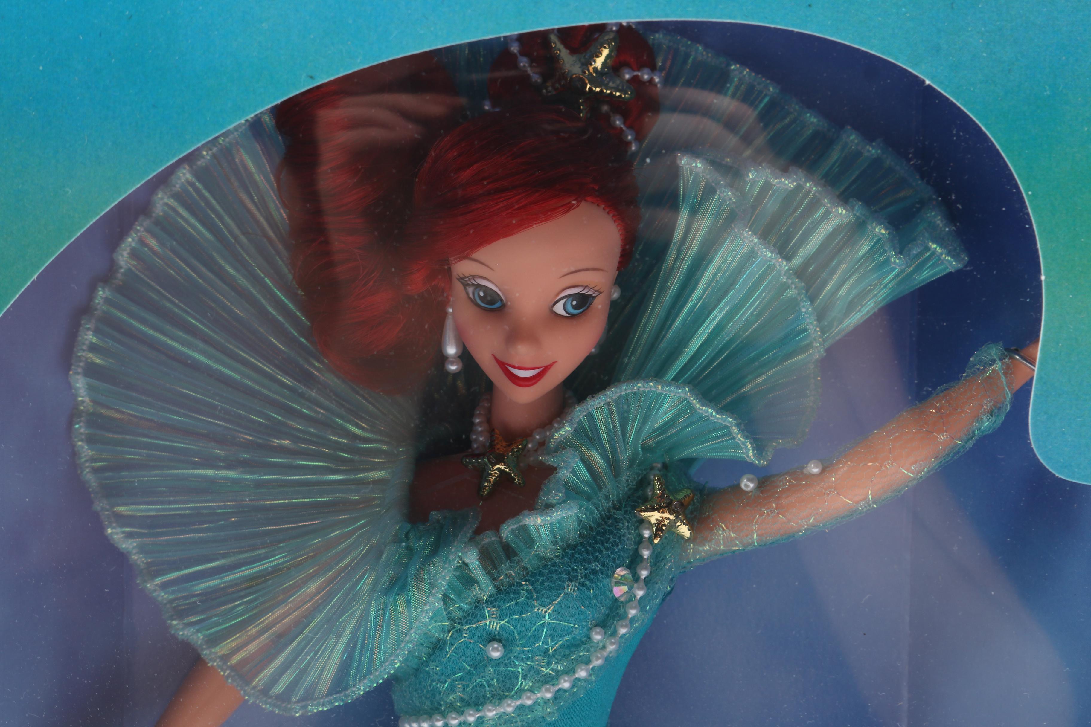 Assorted Themed Barbies including Disney's Little Mermaid