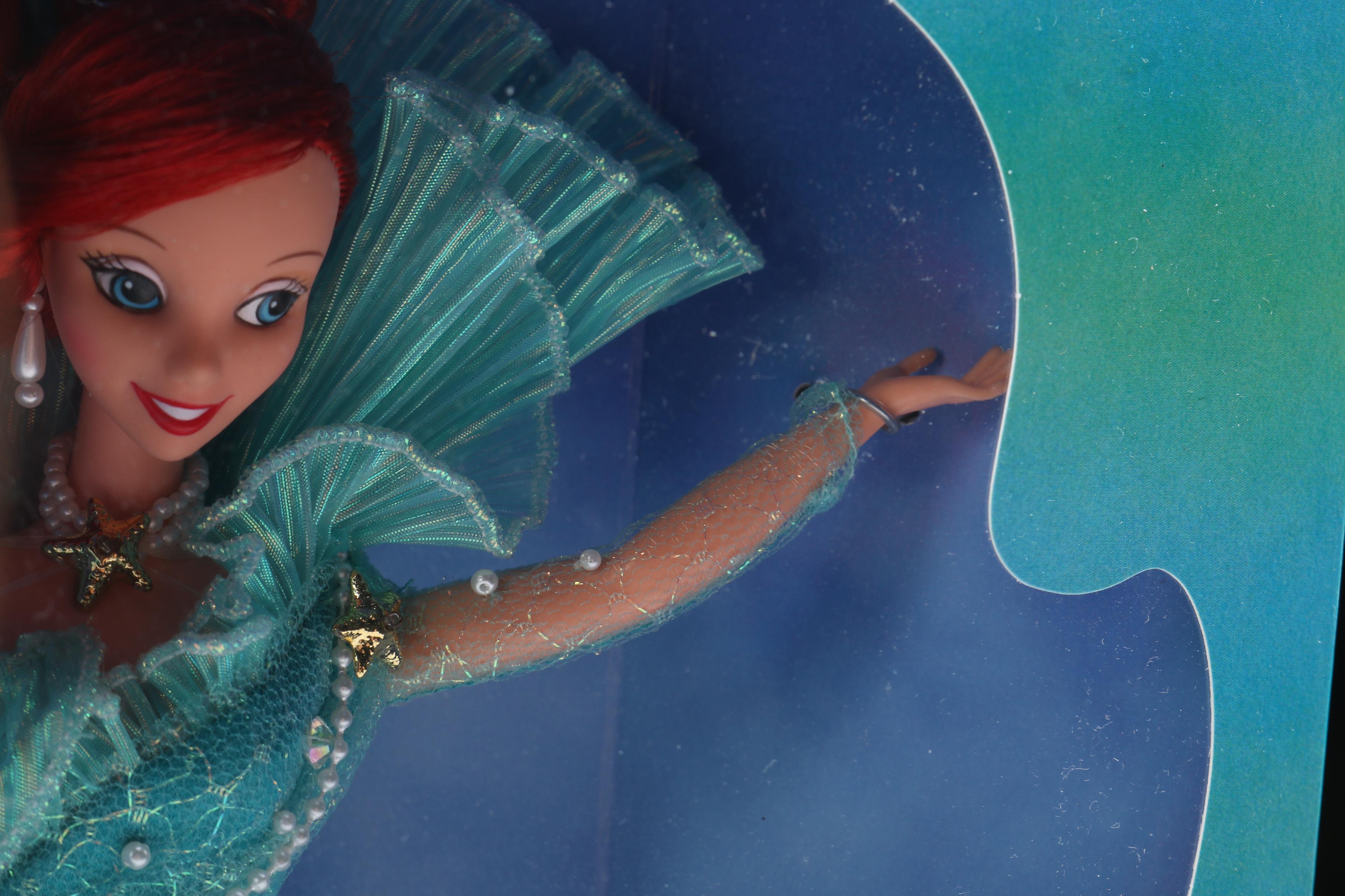 Assorted Themed Barbies including Disney's Little Mermaid