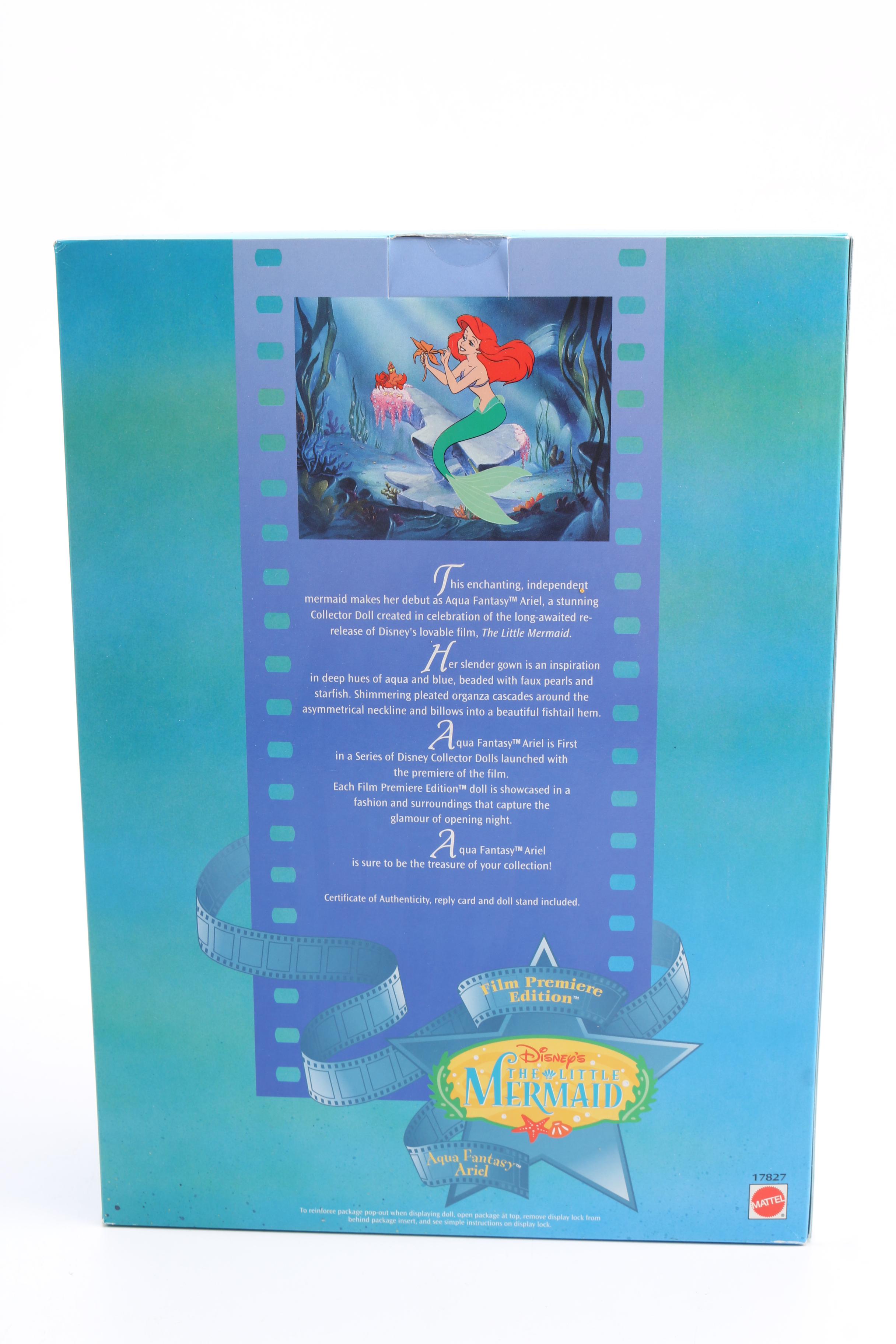 Assorted Themed Barbies including Disney's Little Mermaid