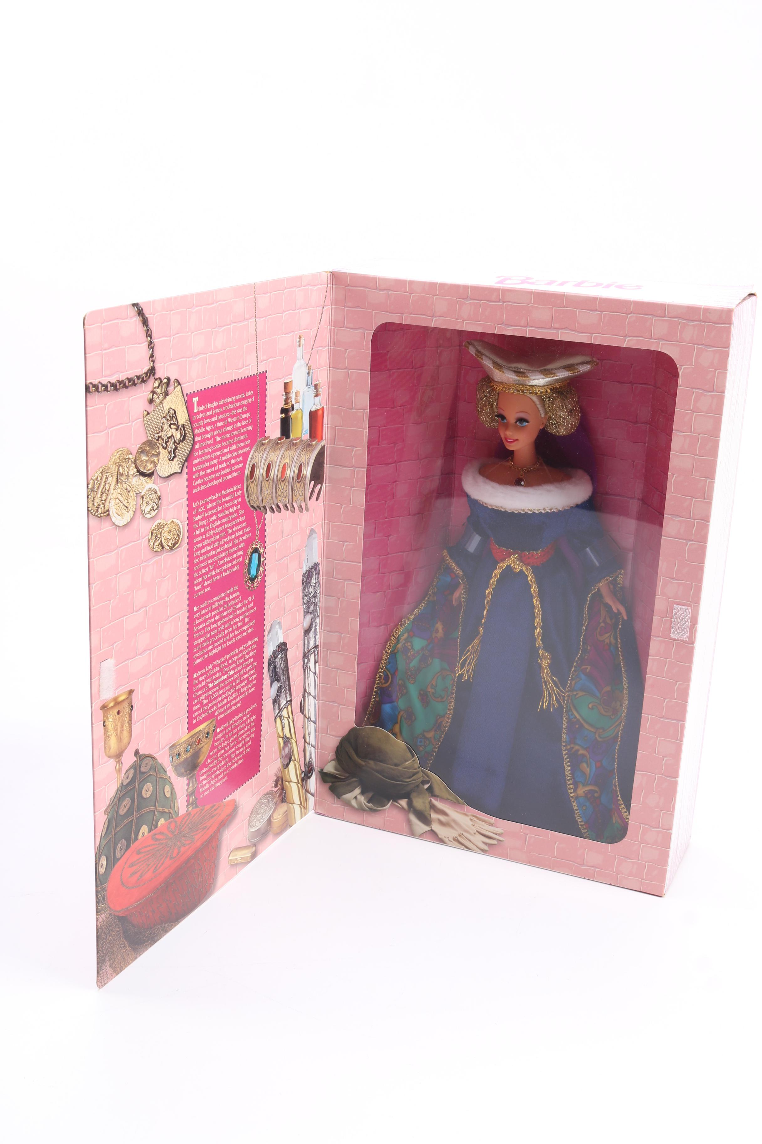 Assorted Themed Barbies including Disney's Little Mermaid