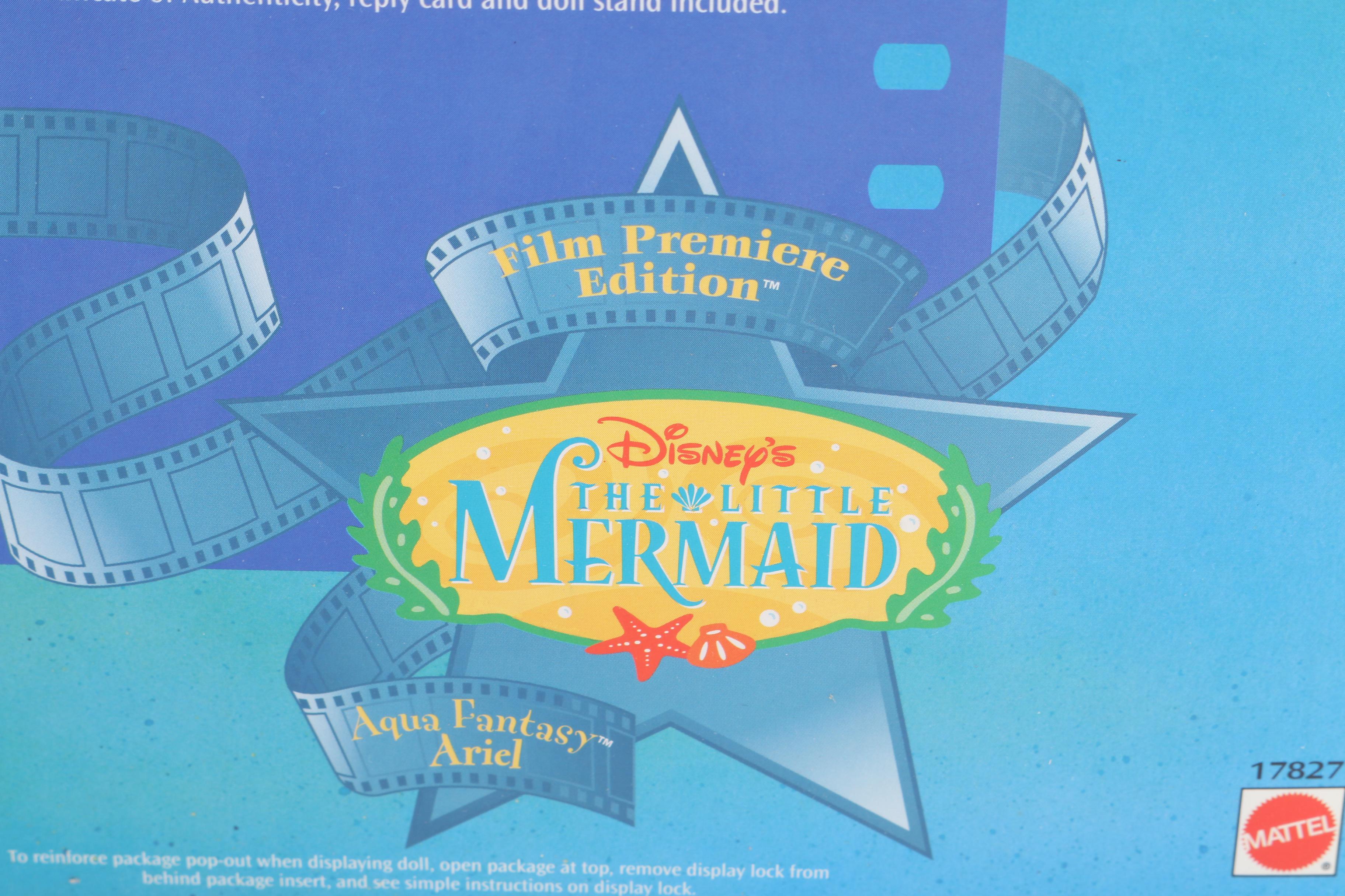 Assorted Themed Barbies including Disney's Little Mermaid