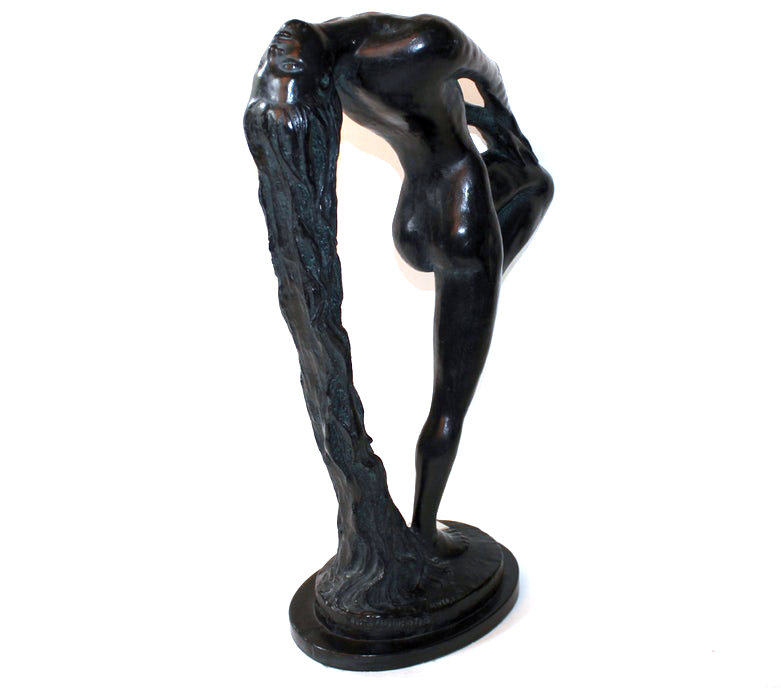 1979 Austin Productions Sculpture "Sultry Awakening" after Klara Sever