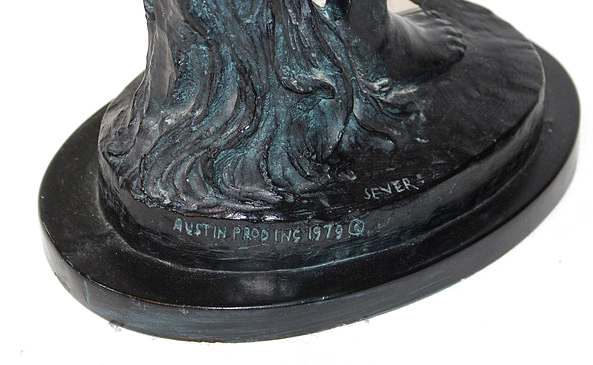 1979 Austin Productions Sculpture "Sultry Awakening" after Klara Sever
