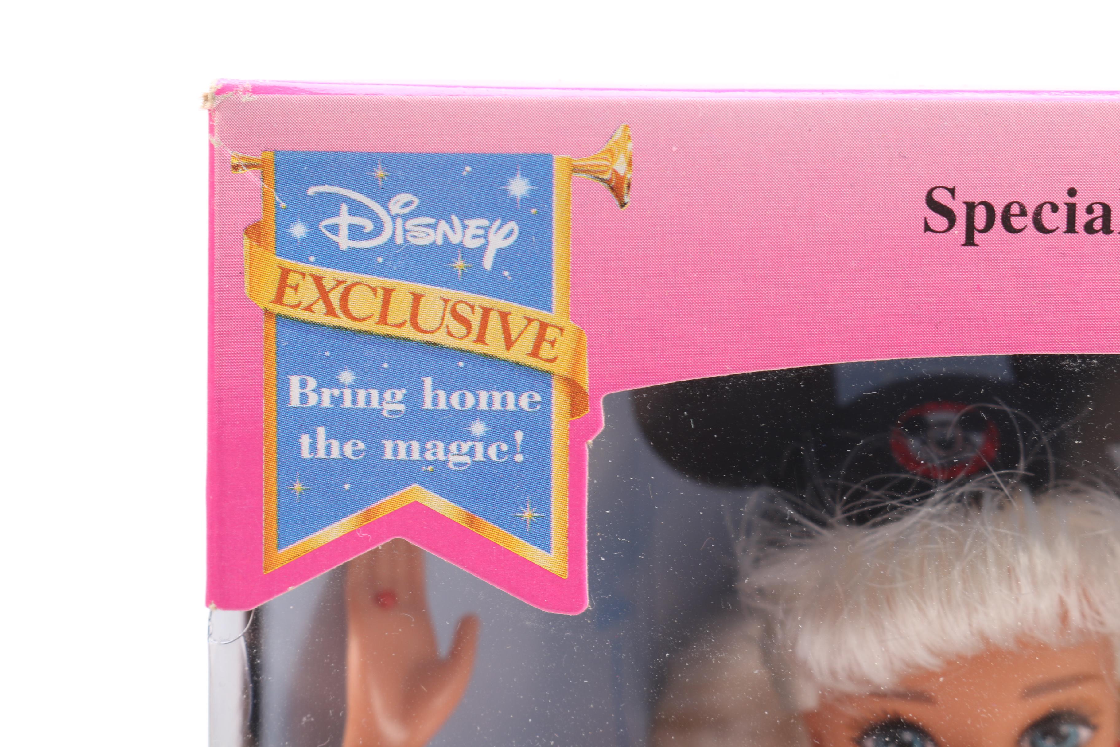 "Star Trek" and "Walt Disney World" Themed Barbie and Ken Dolls