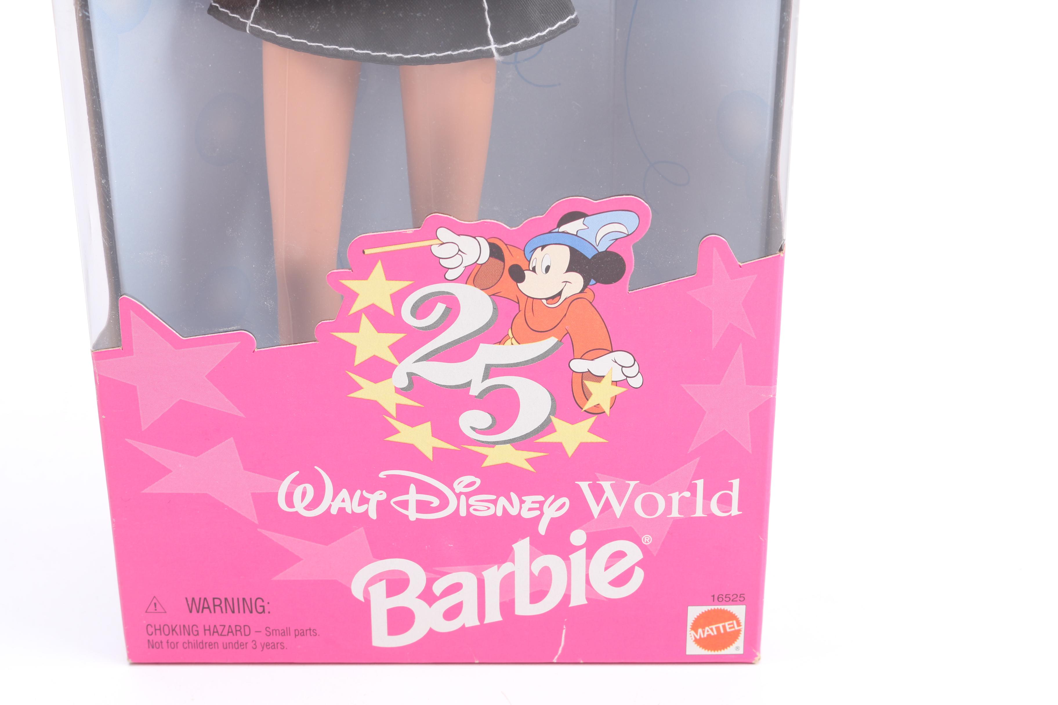 "Star Trek" and "Walt Disney World" Themed Barbie and Ken Dolls