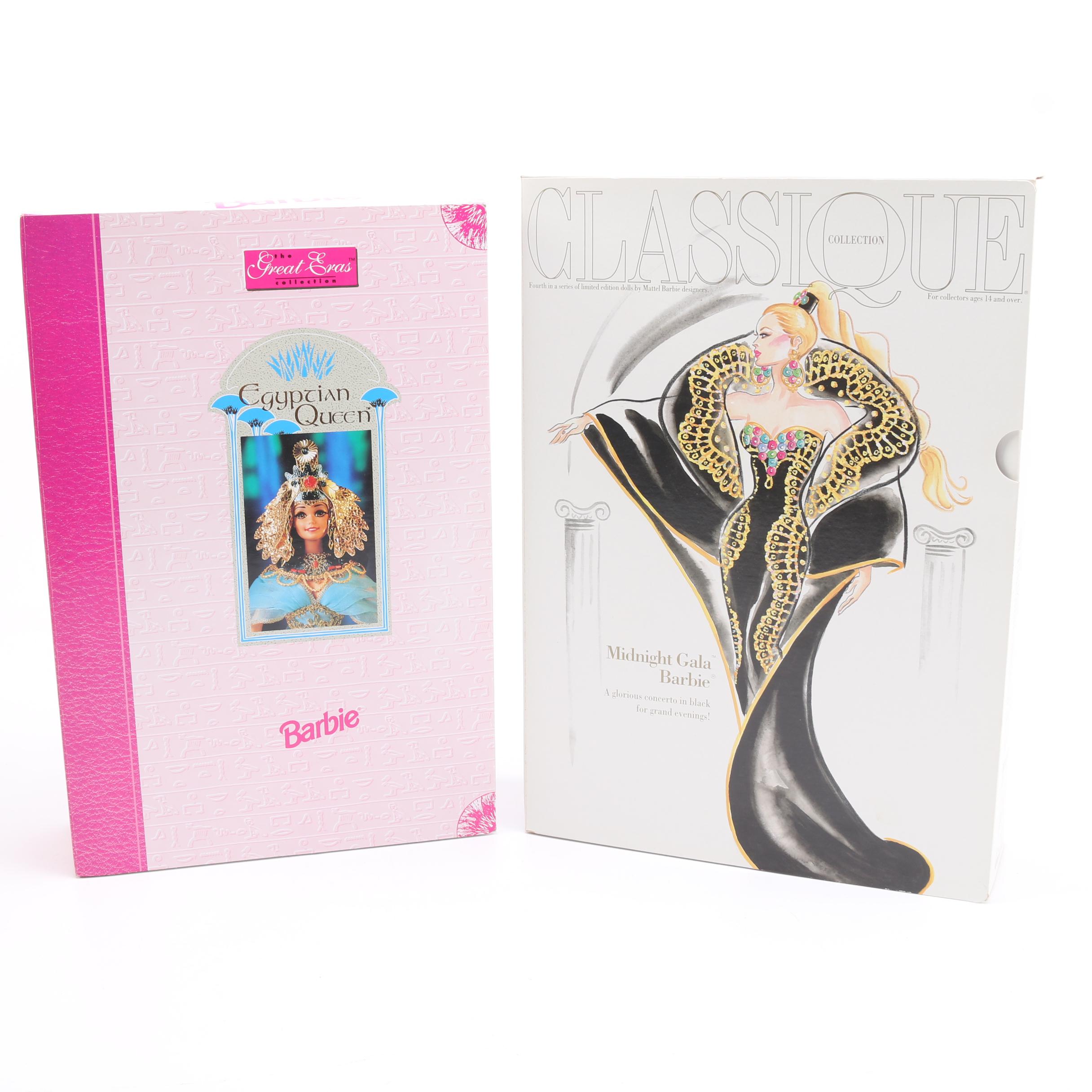 Barbie Dolls from "The Great Eras" and "Classique" Collections