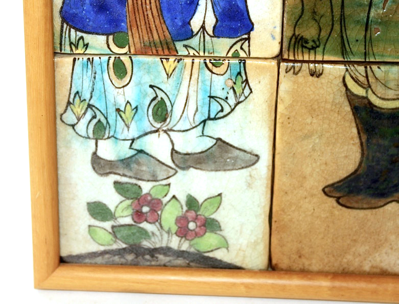 Pair of Persian Architectural Tiles