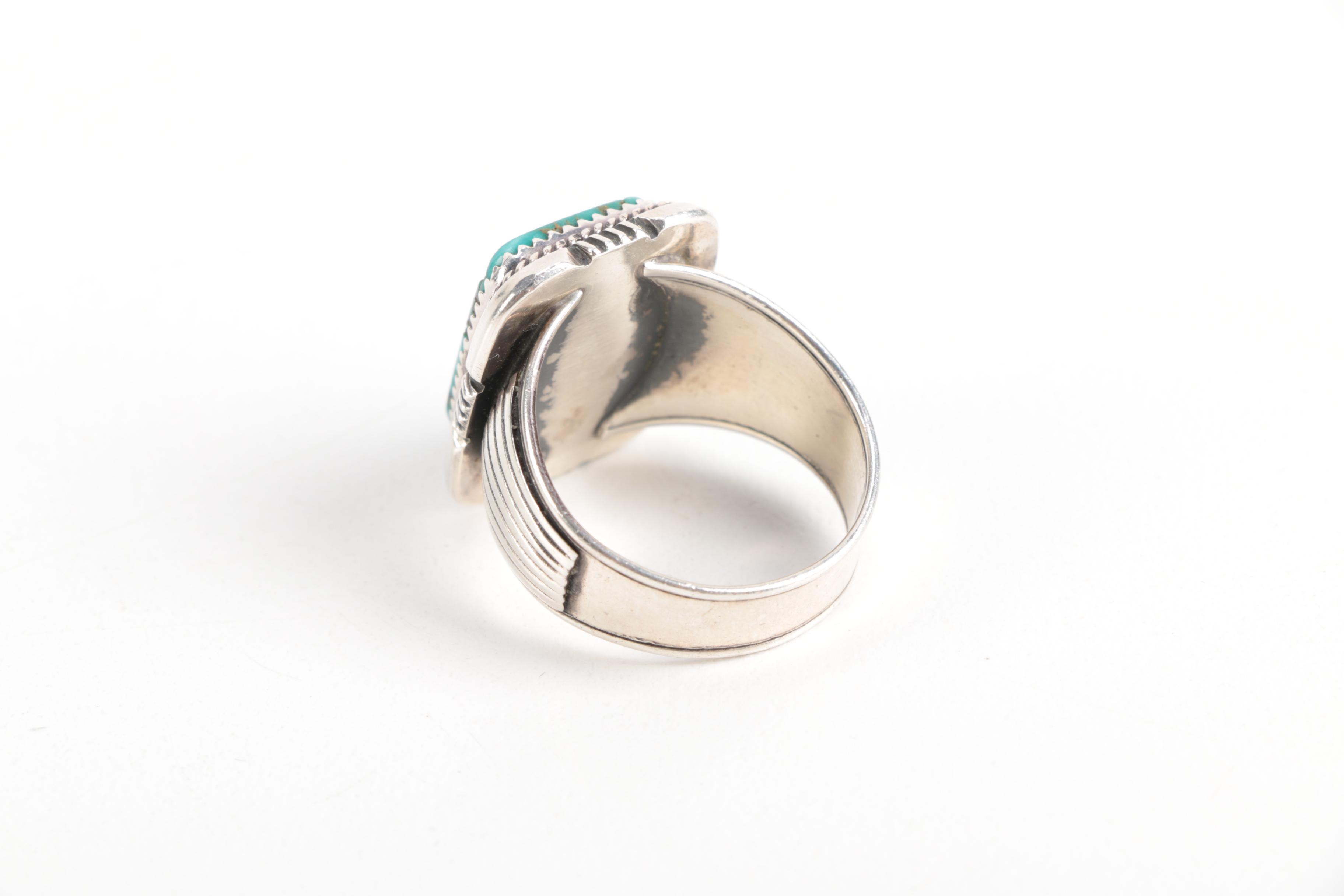 Will Denetdale Sterling Crhysacolla Ring