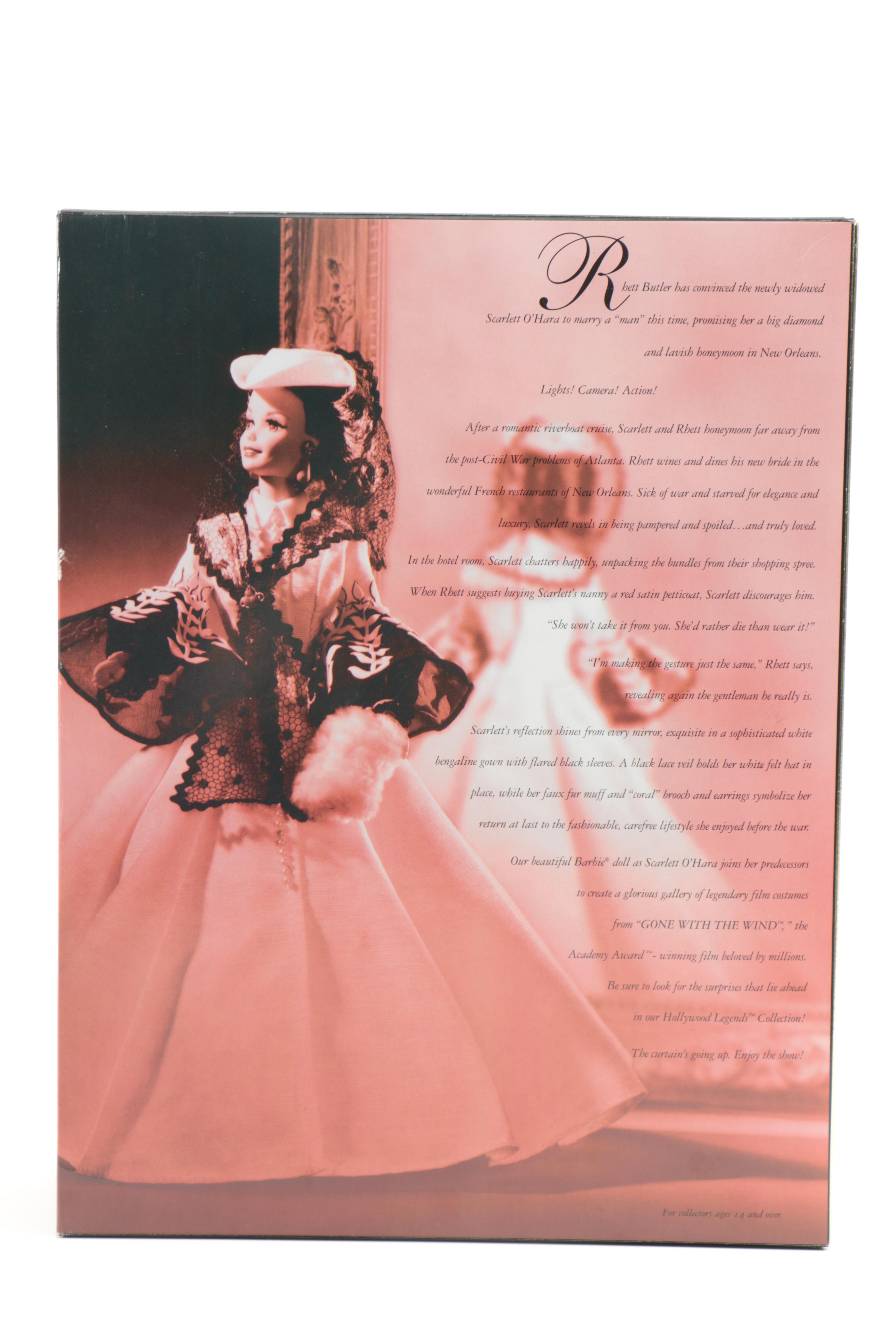 1994 & 1995 Scarlett O'Hara "Gone With the Wind" Barbie Dolls