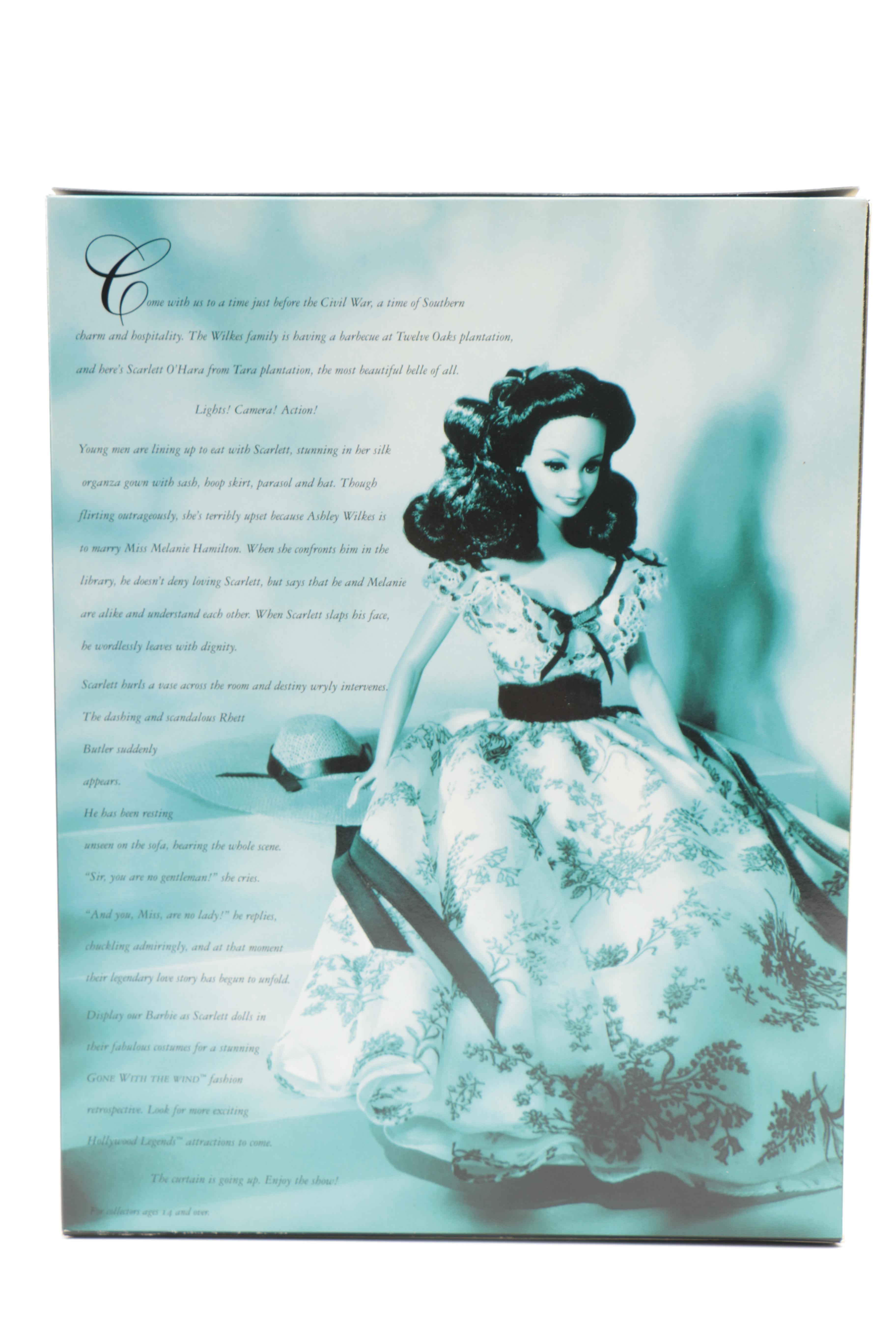 1994 & 1995 Scarlett O'Hara "Gone With the Wind" Barbie Dolls