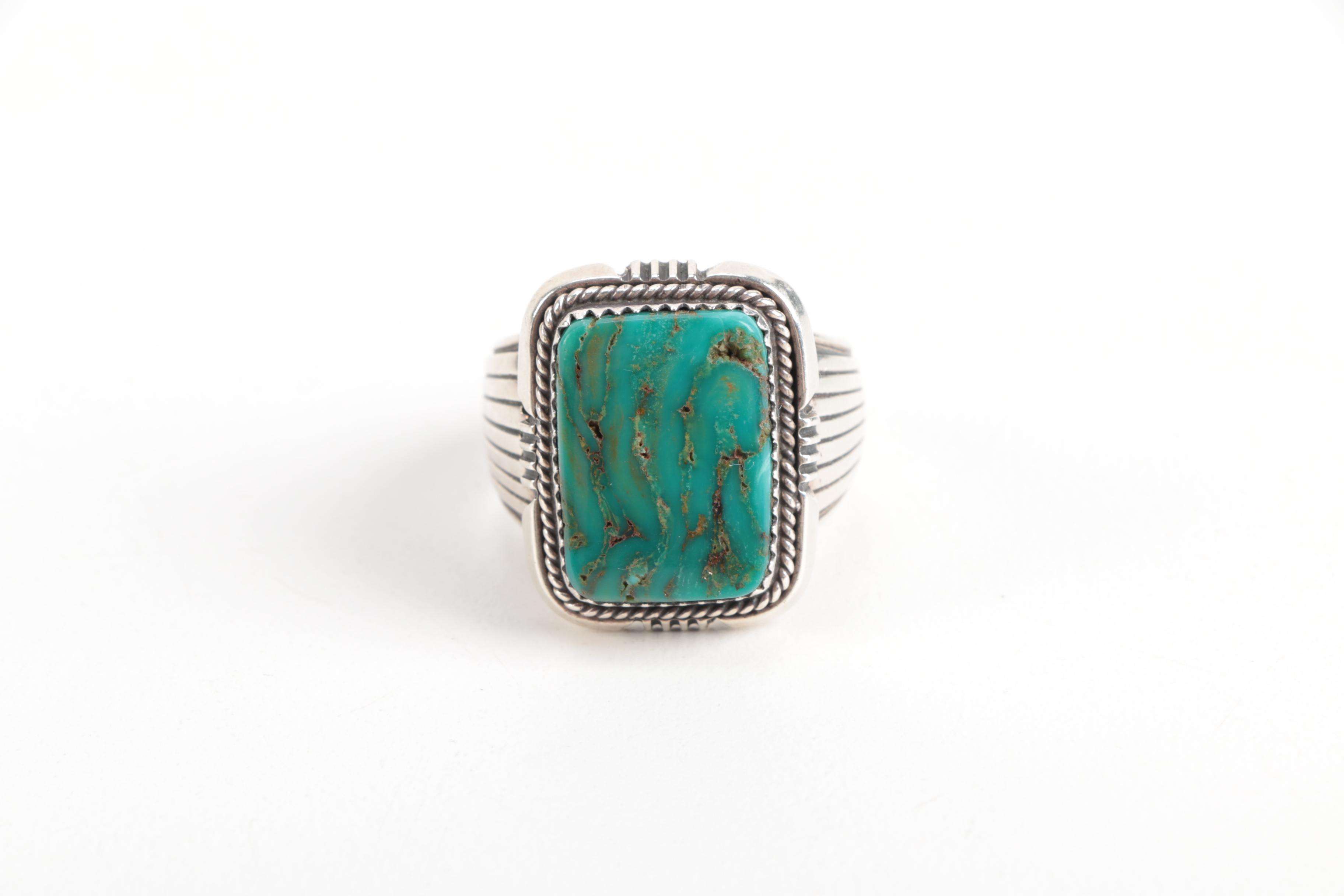 Will Denetdale Sterling Crhysacolla Ring