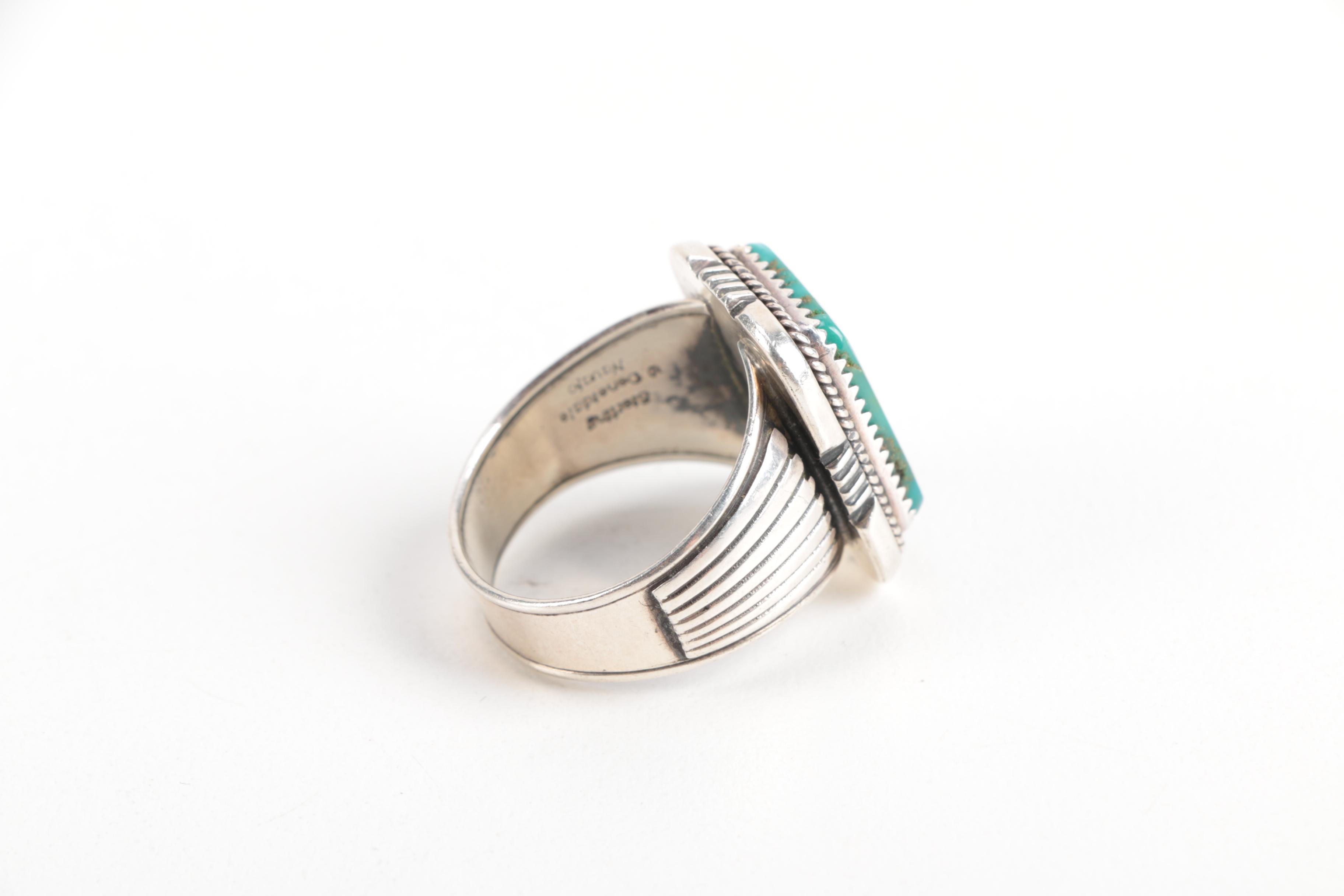 Will Denetdale Sterling Crhysacolla Ring