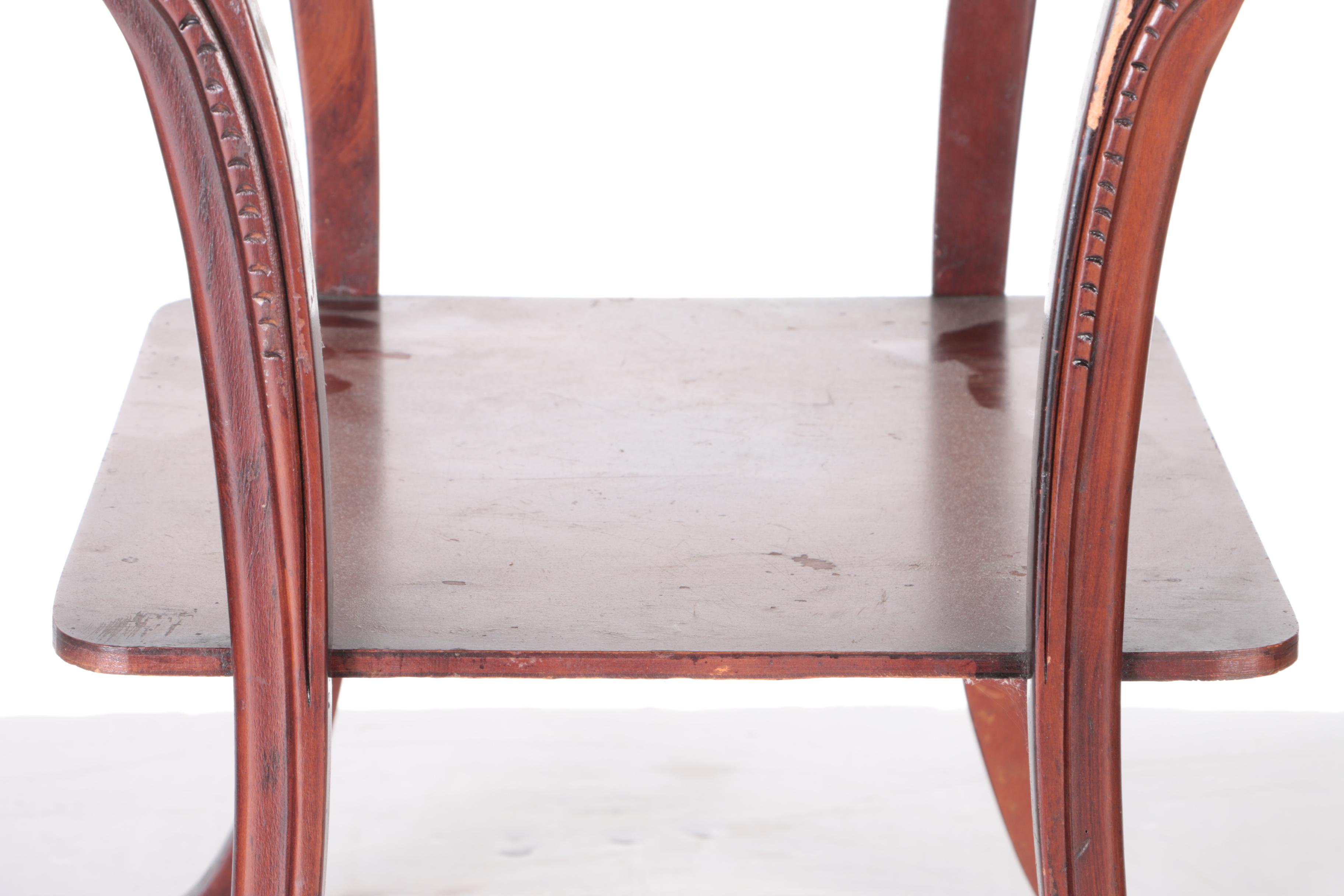 Vintage Mahogany Side Tables