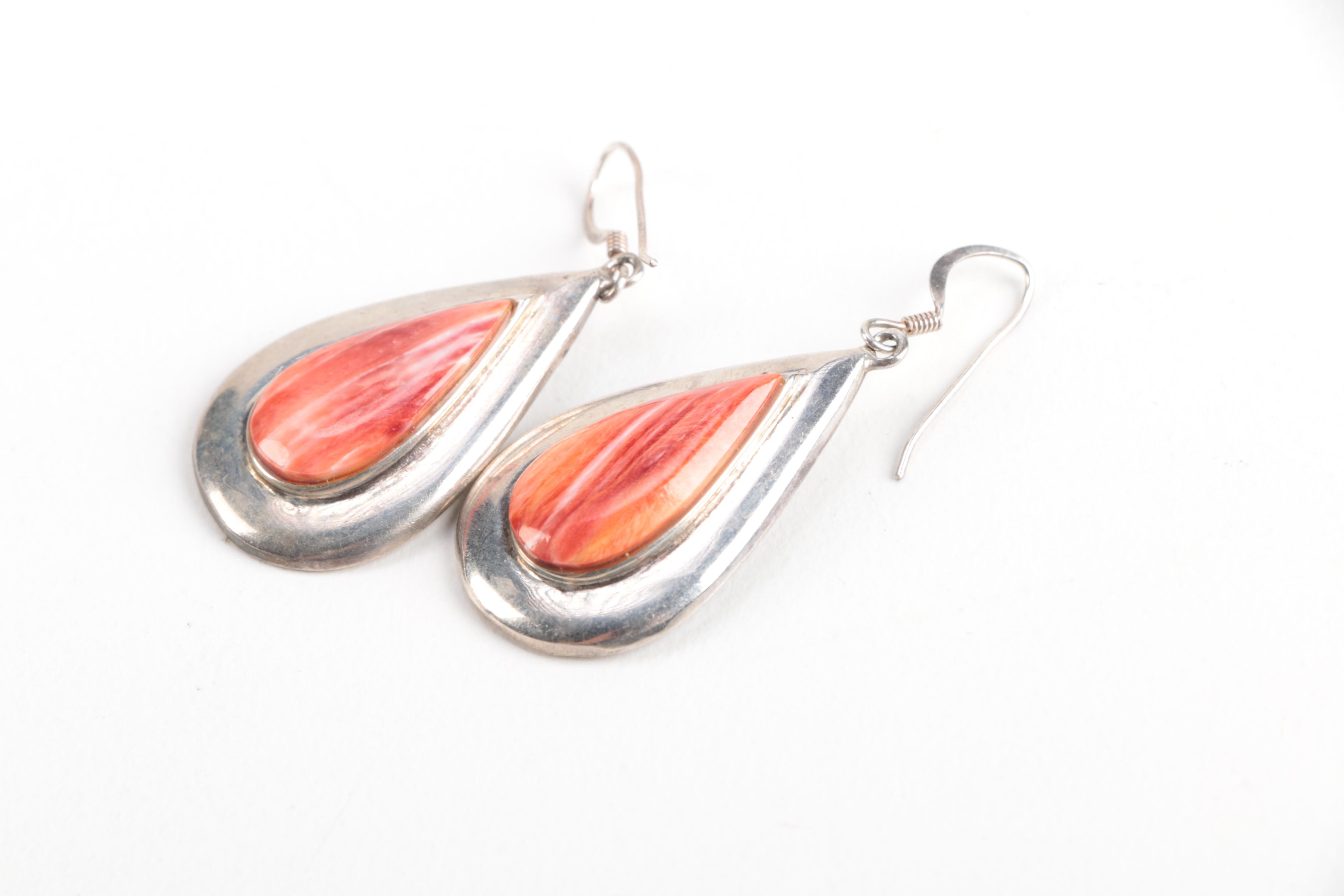 Southwestern Sterling Jewelry Featuring Tawa Sunface Earrings