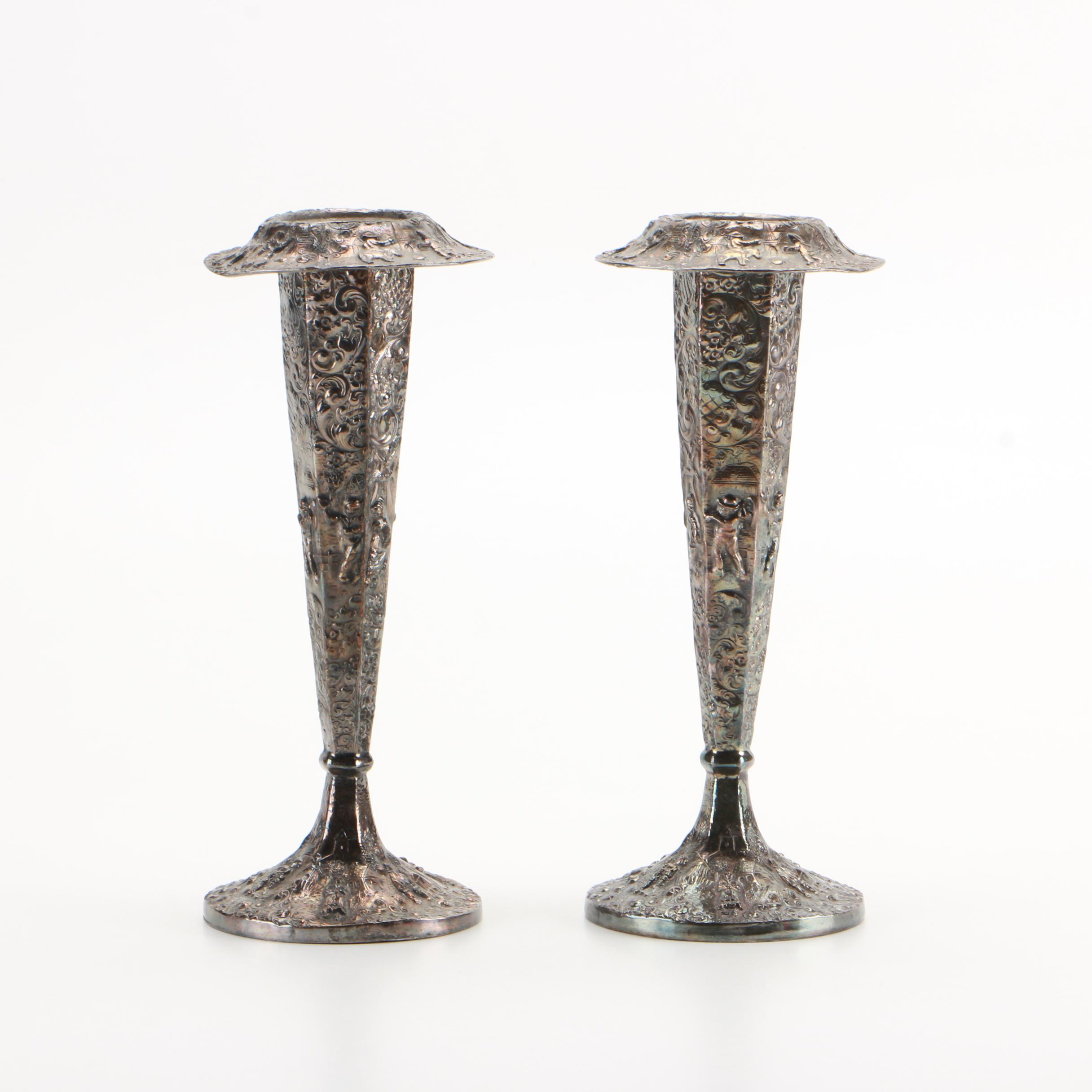 Hallmark Silver-Plated Vases