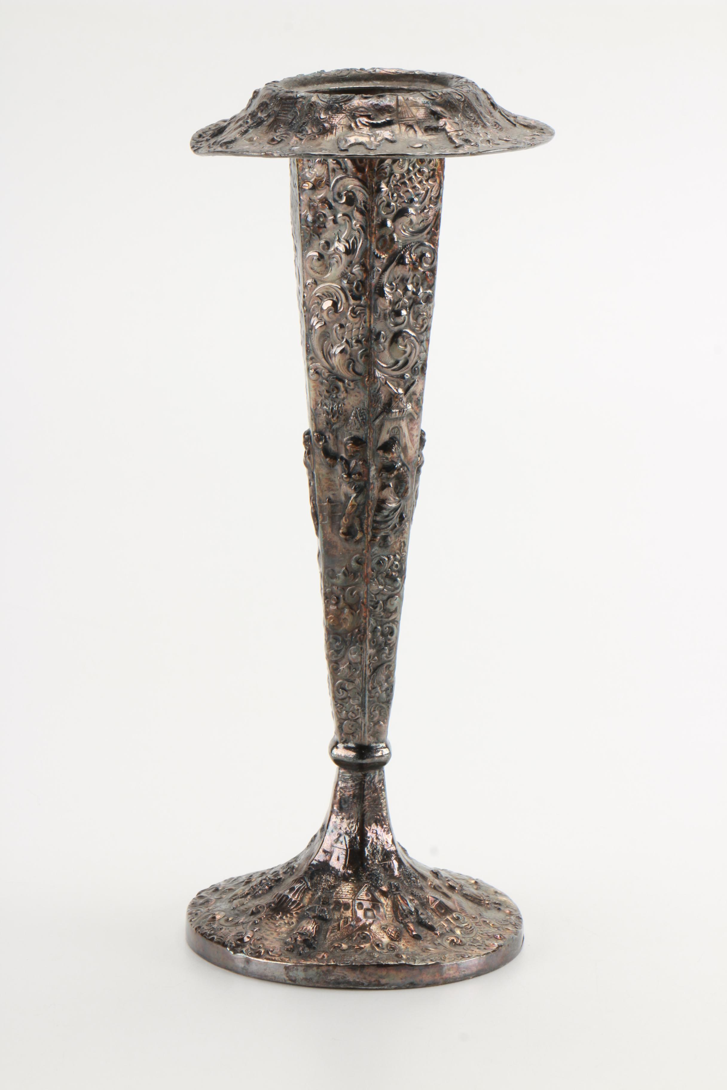 Hallmark Silver-Plated Vases