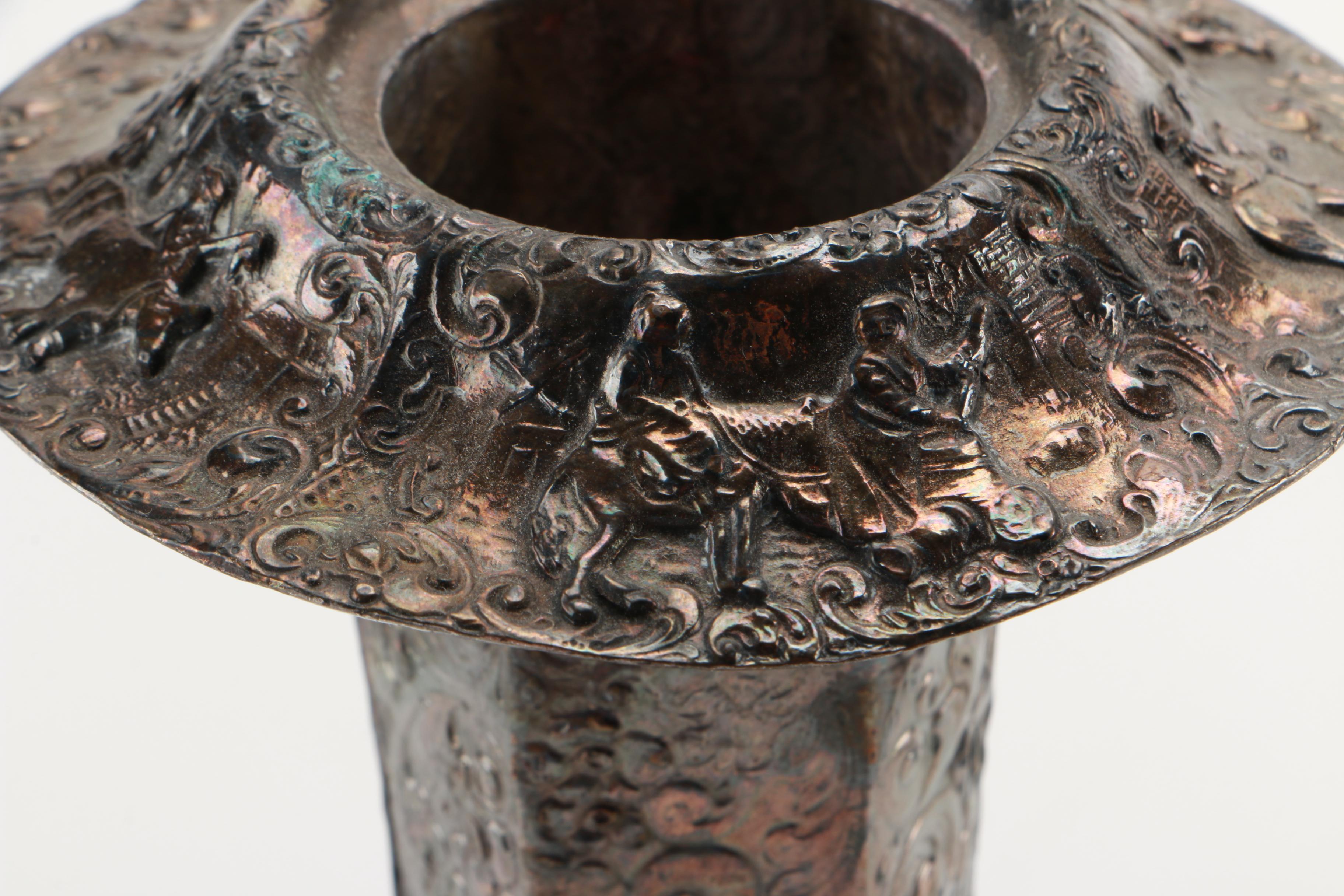 Hallmark Silver-Plated Vases