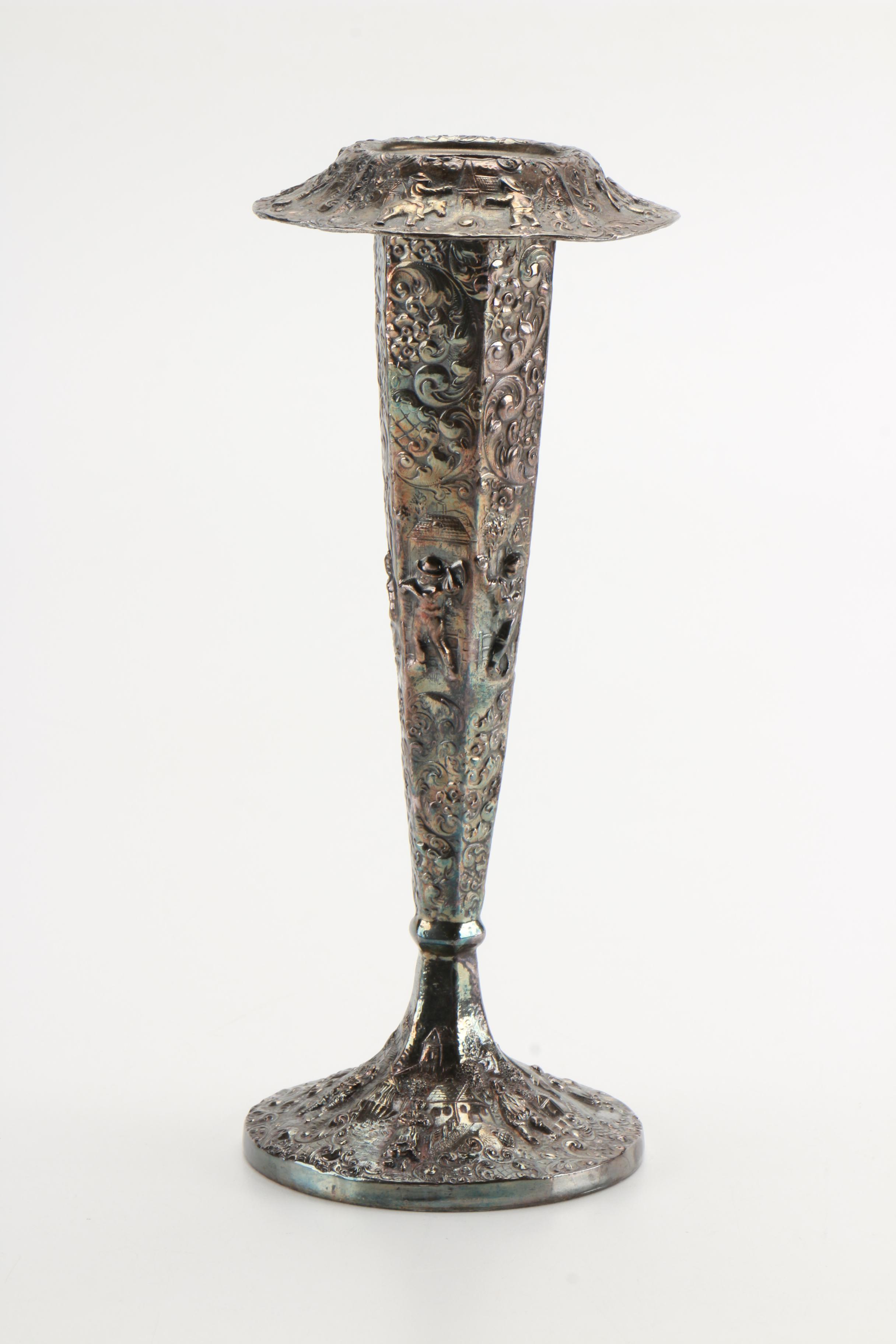 Hallmark Silver-Plated Vases