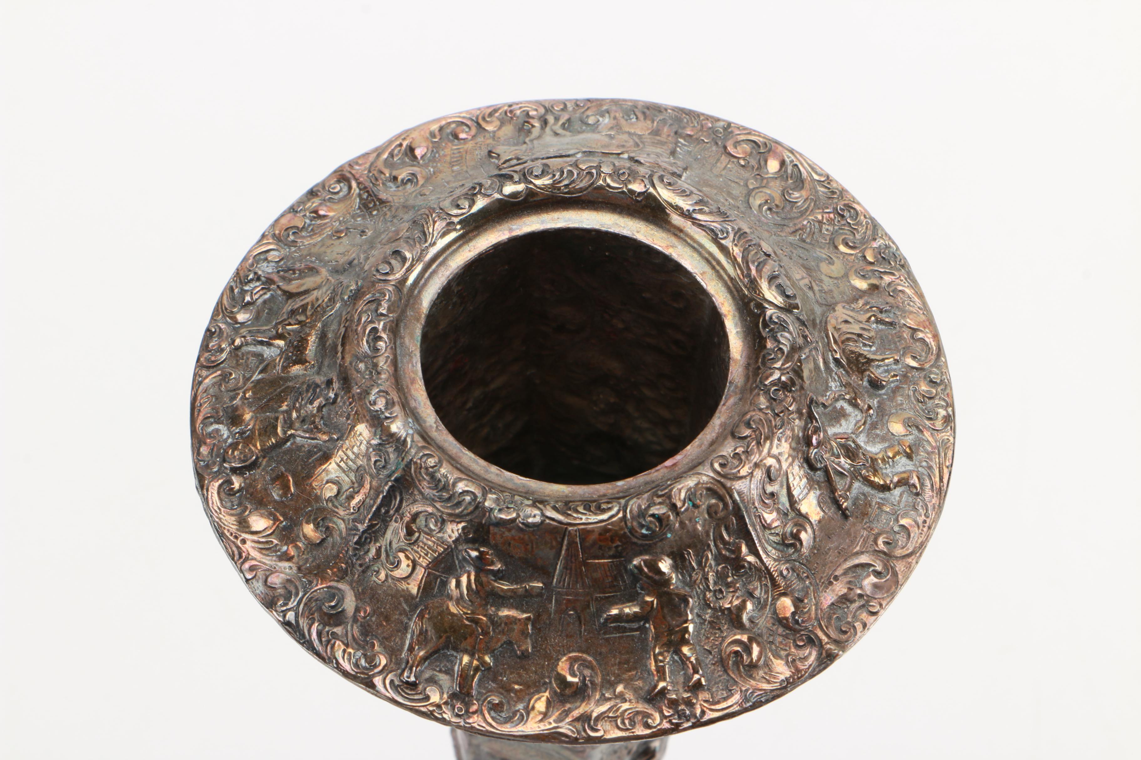 Hallmark Silver-Plated Vases