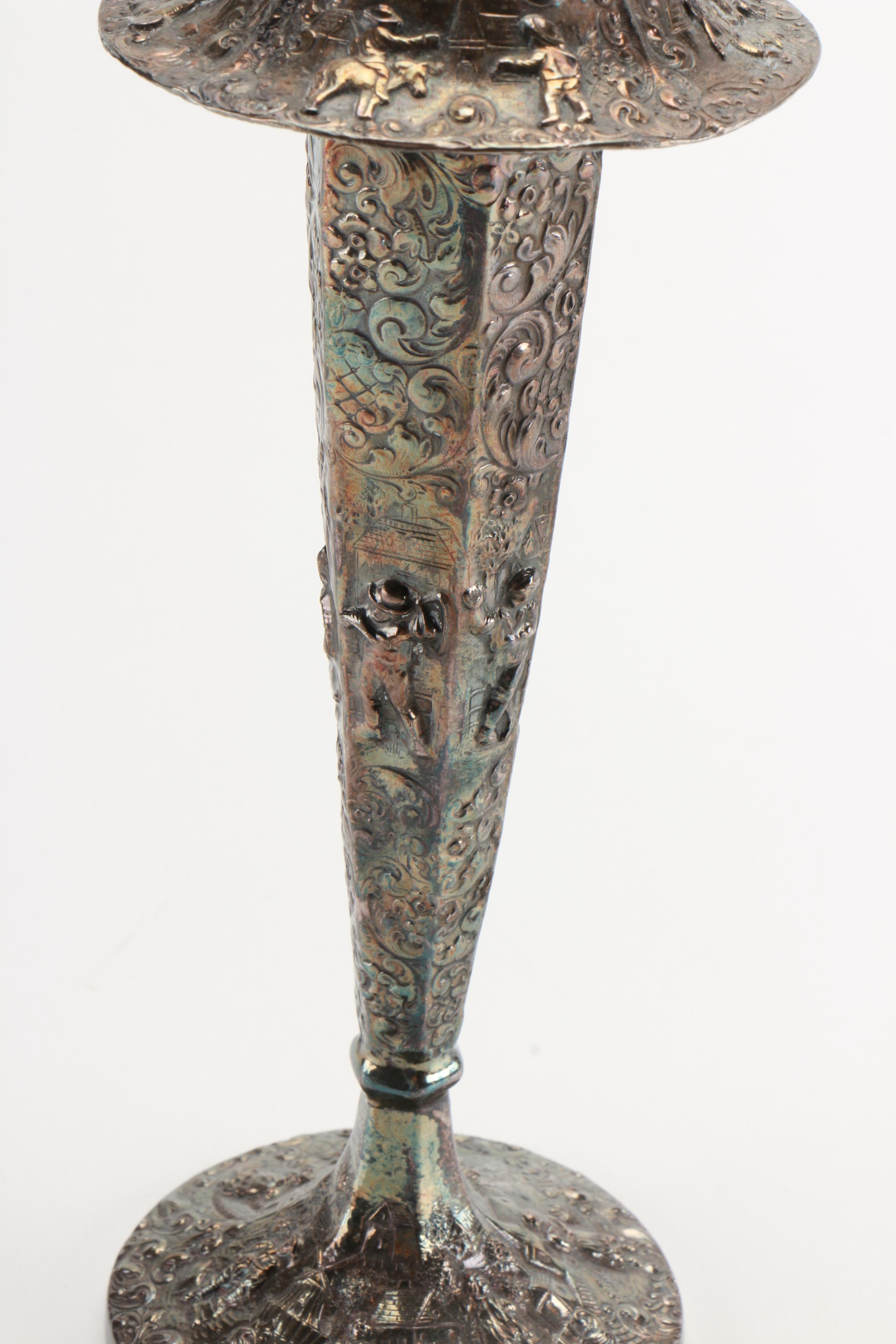 Hallmark Silver-Plated Vases