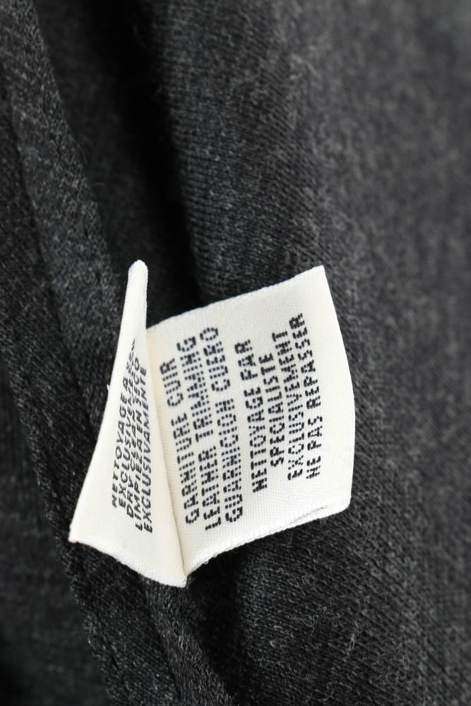 Hermès Deep Heather Gray Wool Cape with Coordinating Gloves