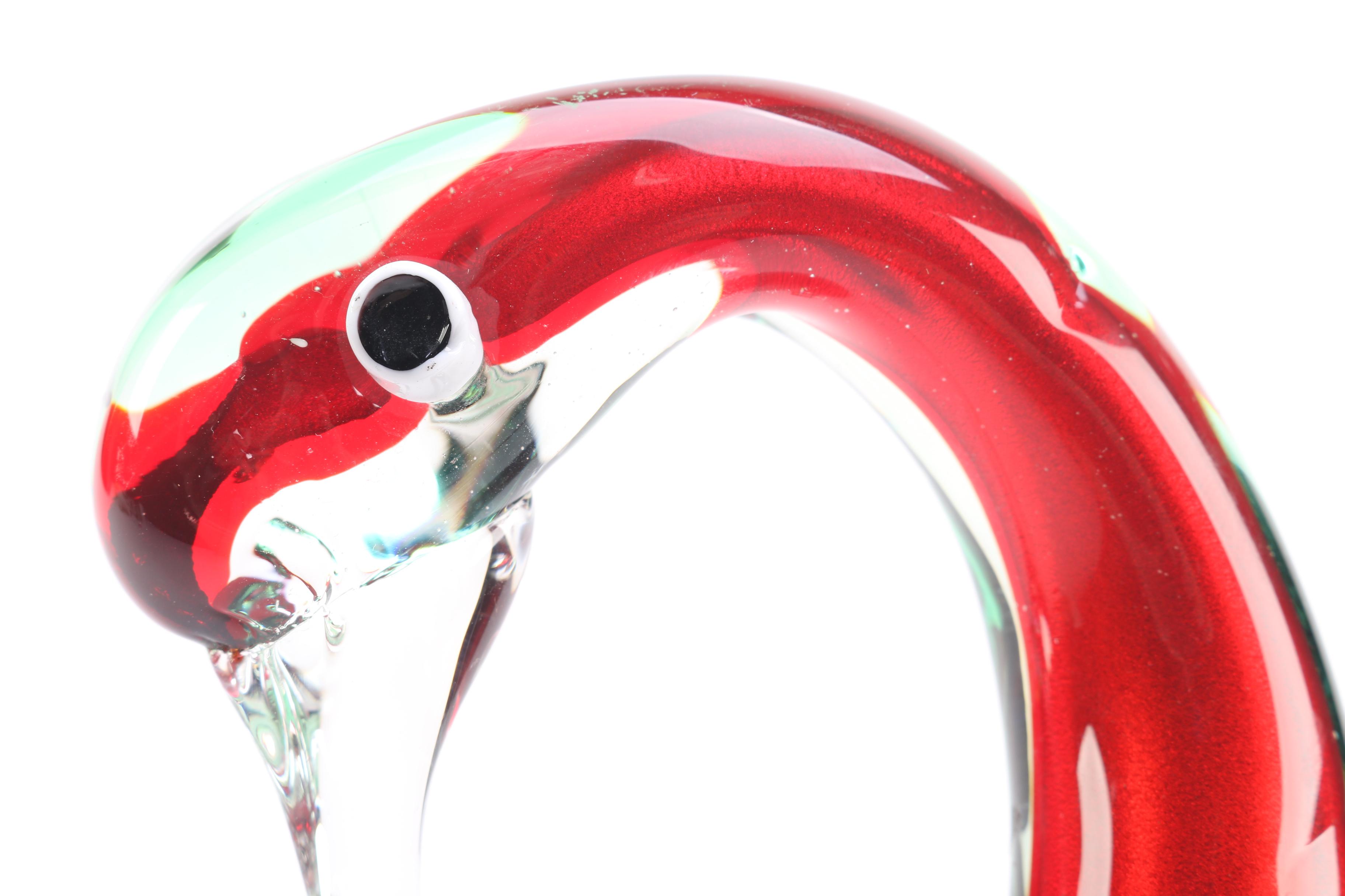 Glass Bird Figurine