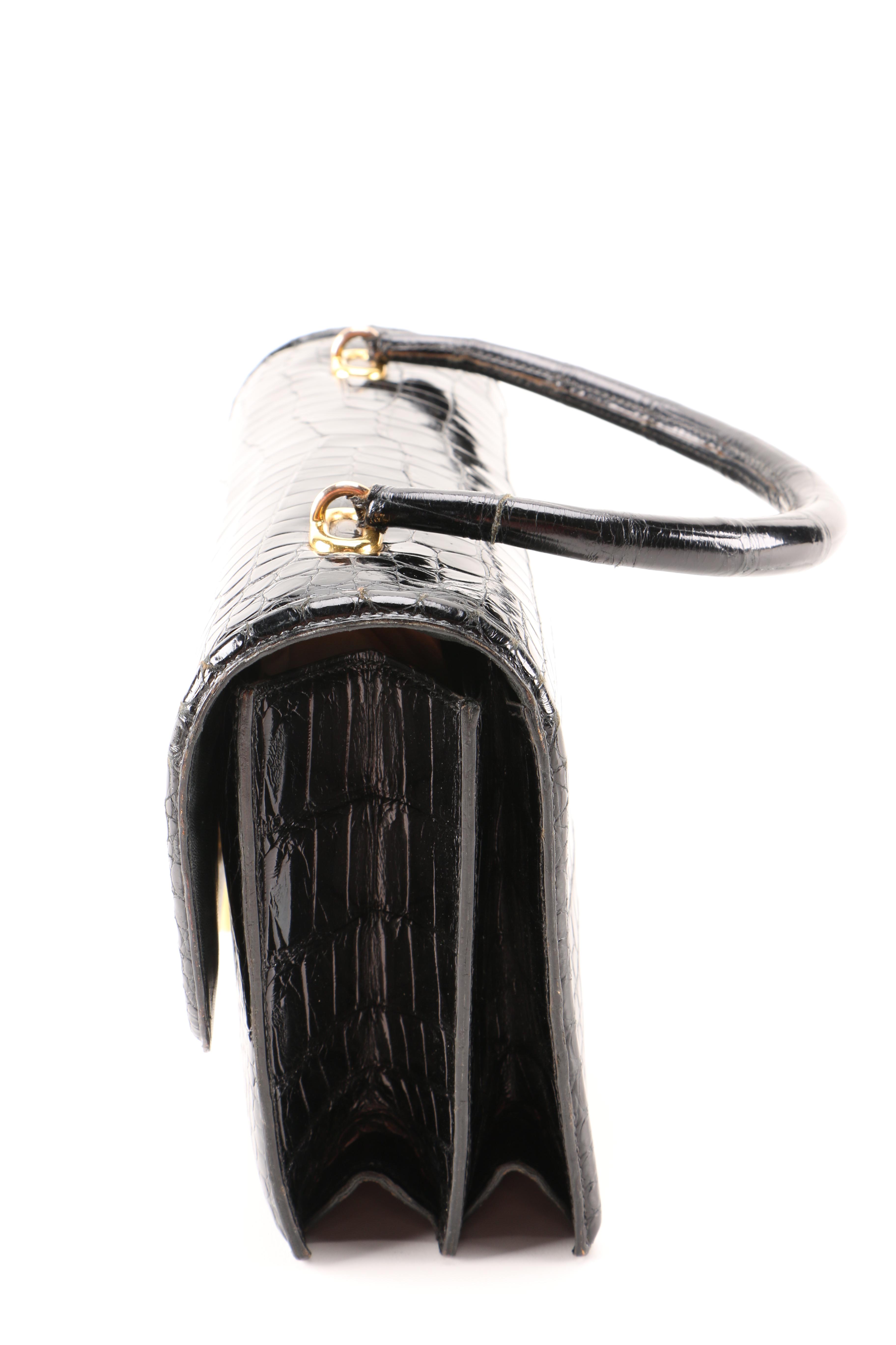 Vintage Hermès Alligator Chaine d'Ancre Handbag