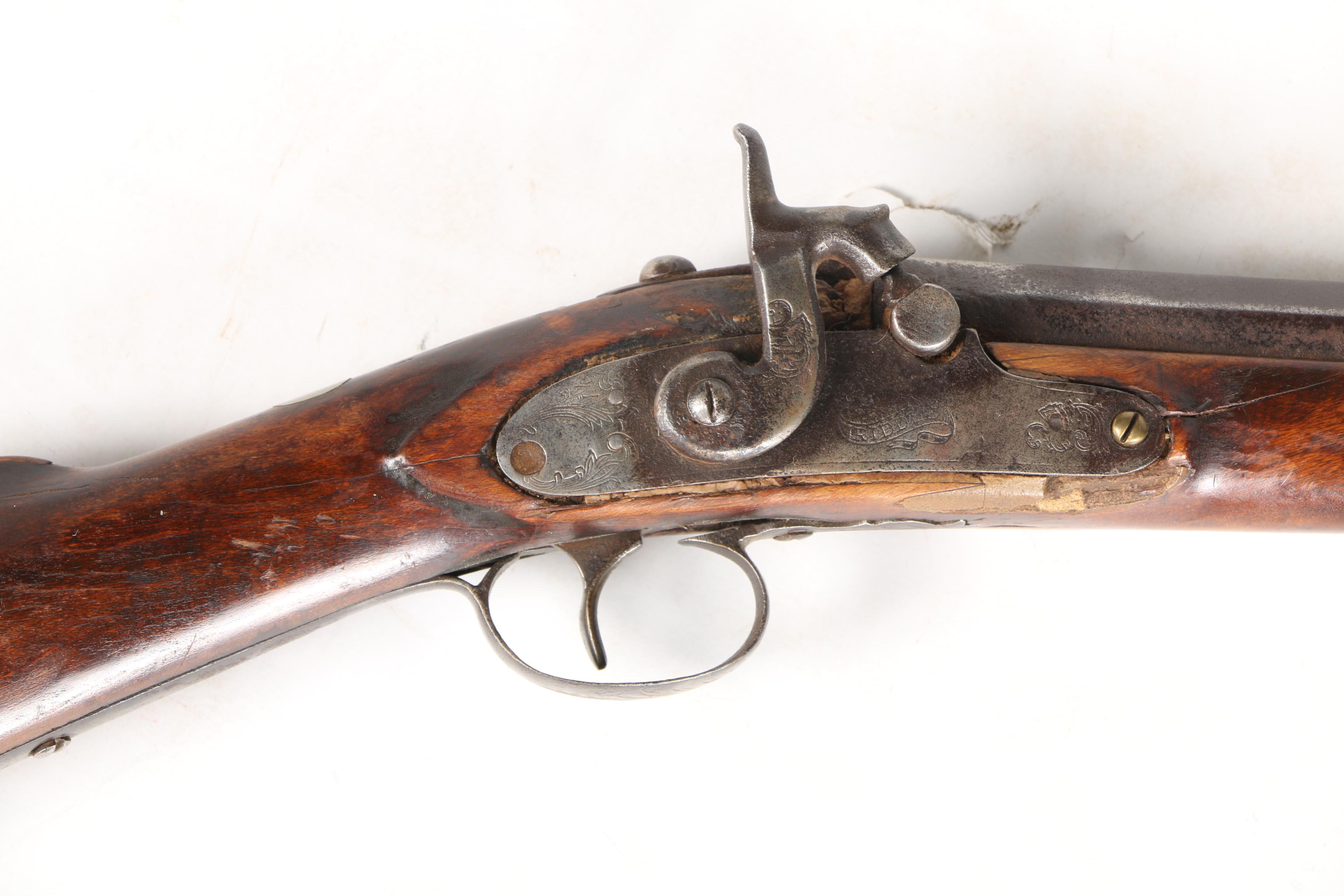 Nineteenth-Century Percussion Lock Musket
