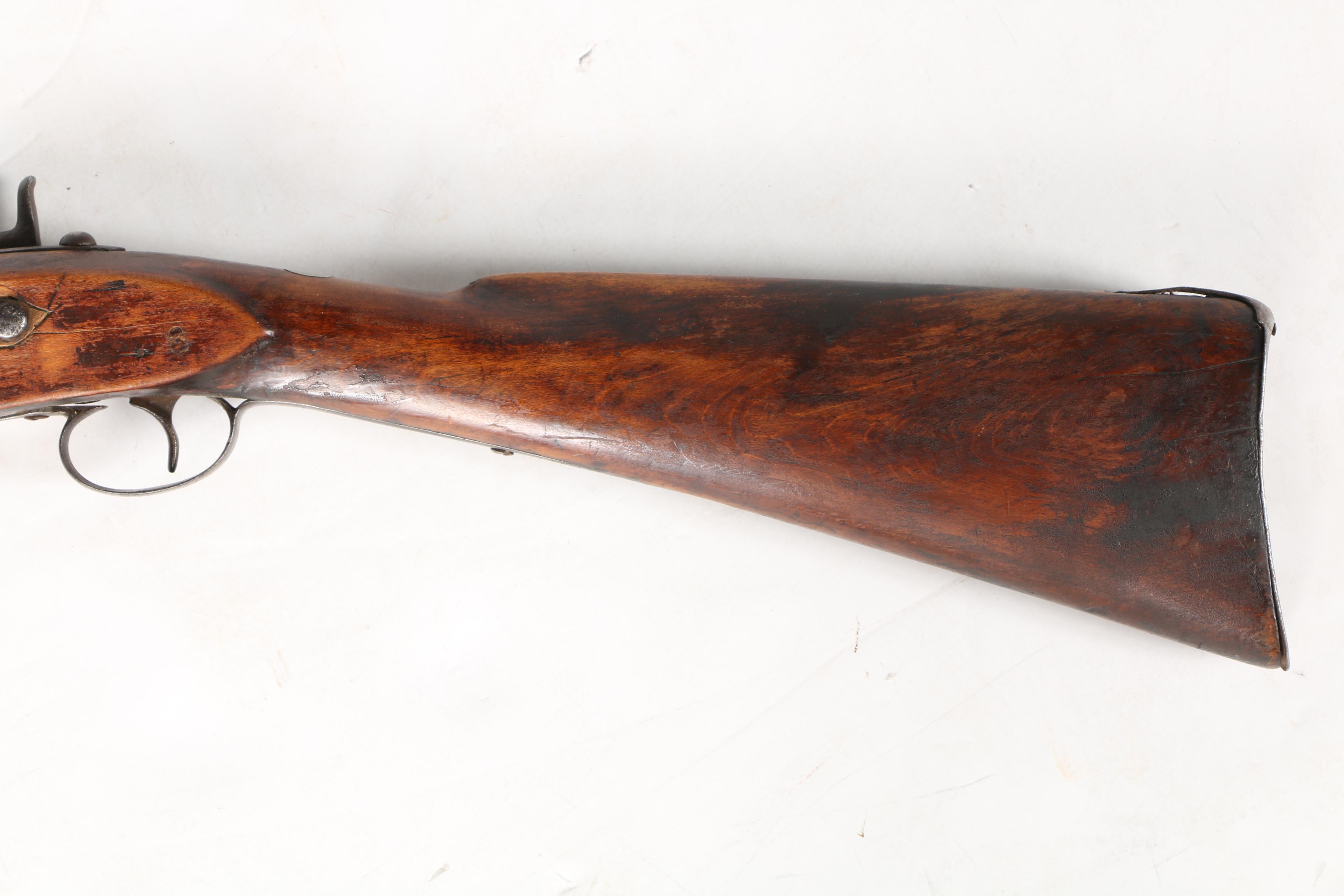 Nineteenth-Century Percussion Lock Musket