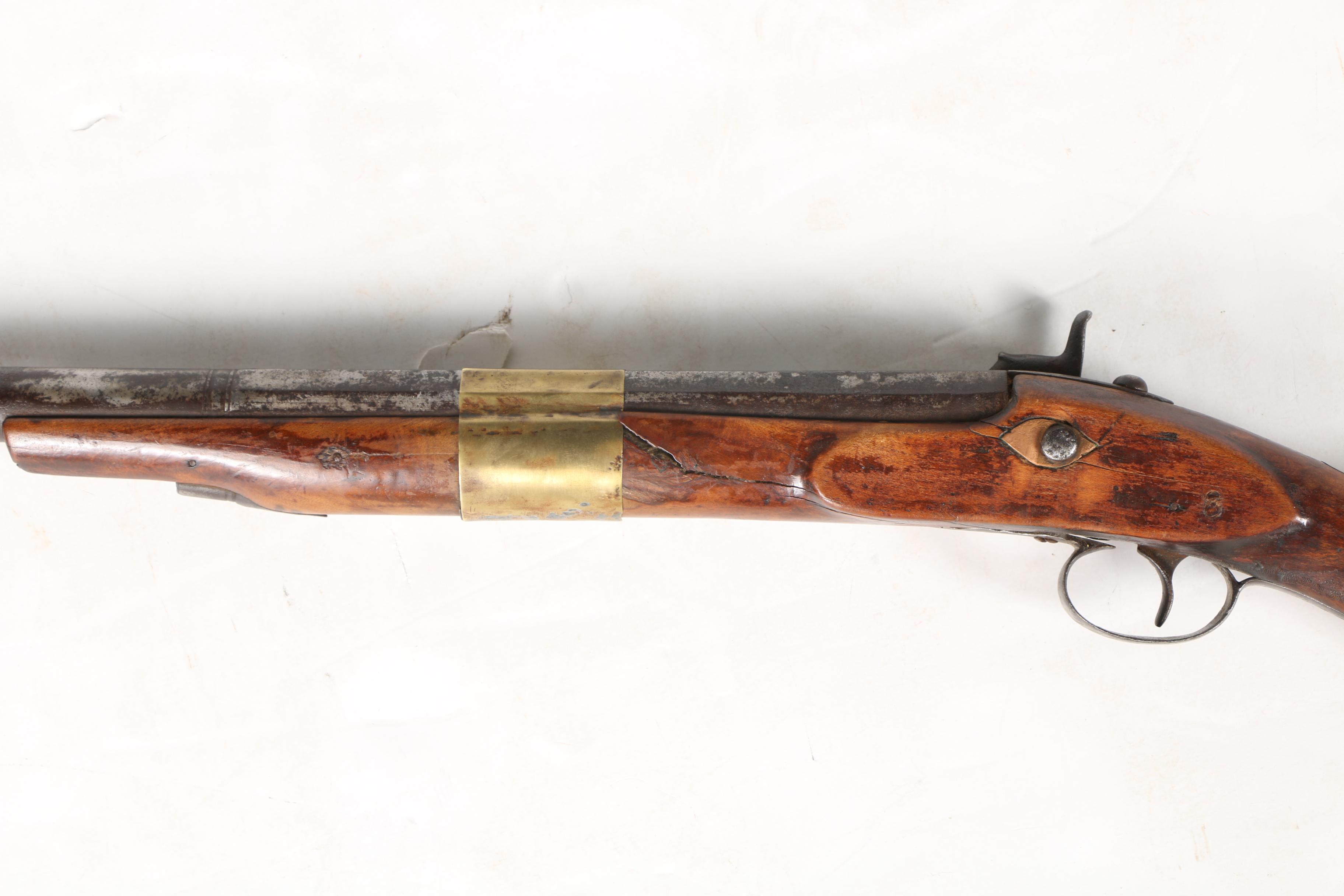 Nineteenth-Century Percussion Lock Musket