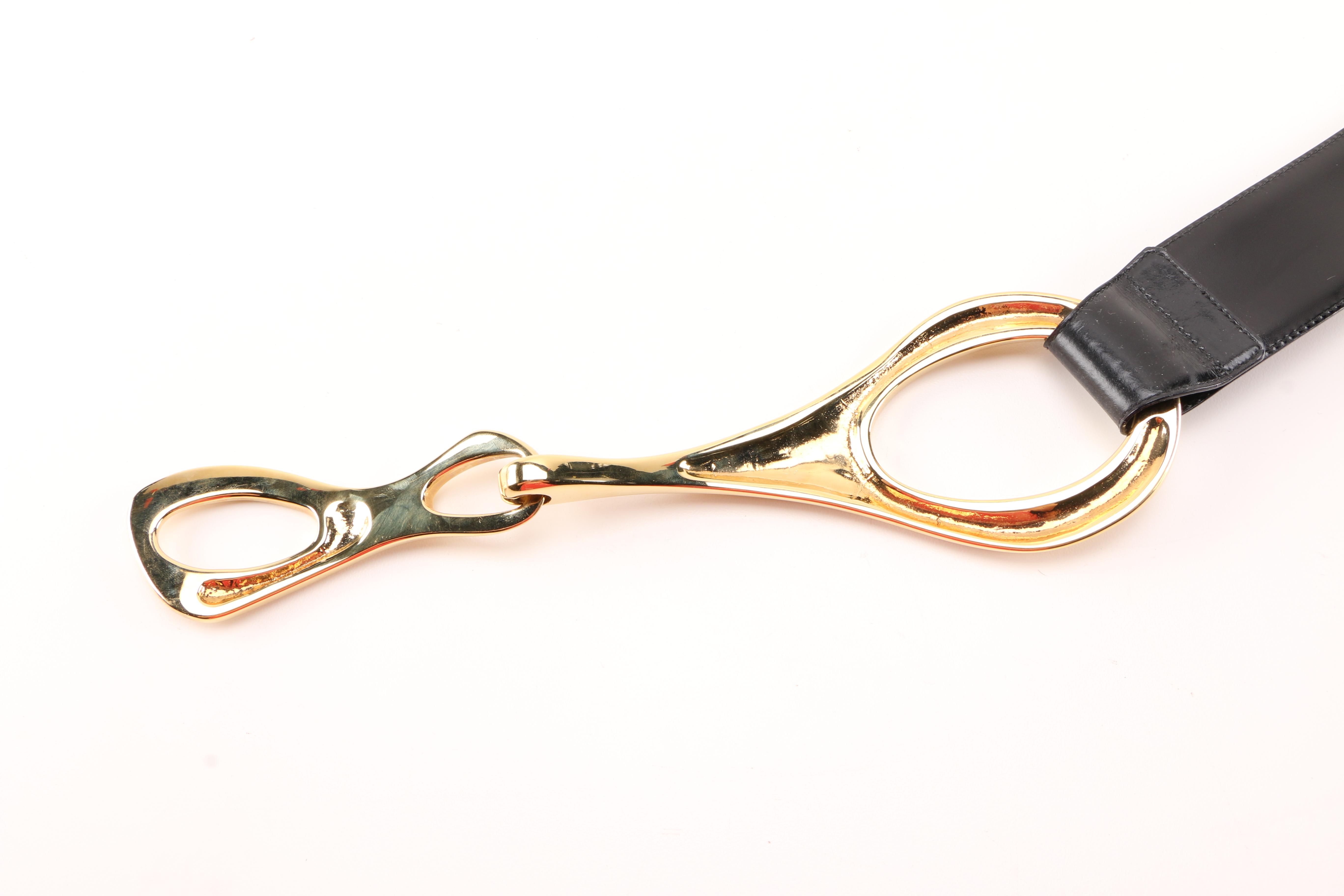 1996 Tom Ford Gucci Spazzolato Leather Belt