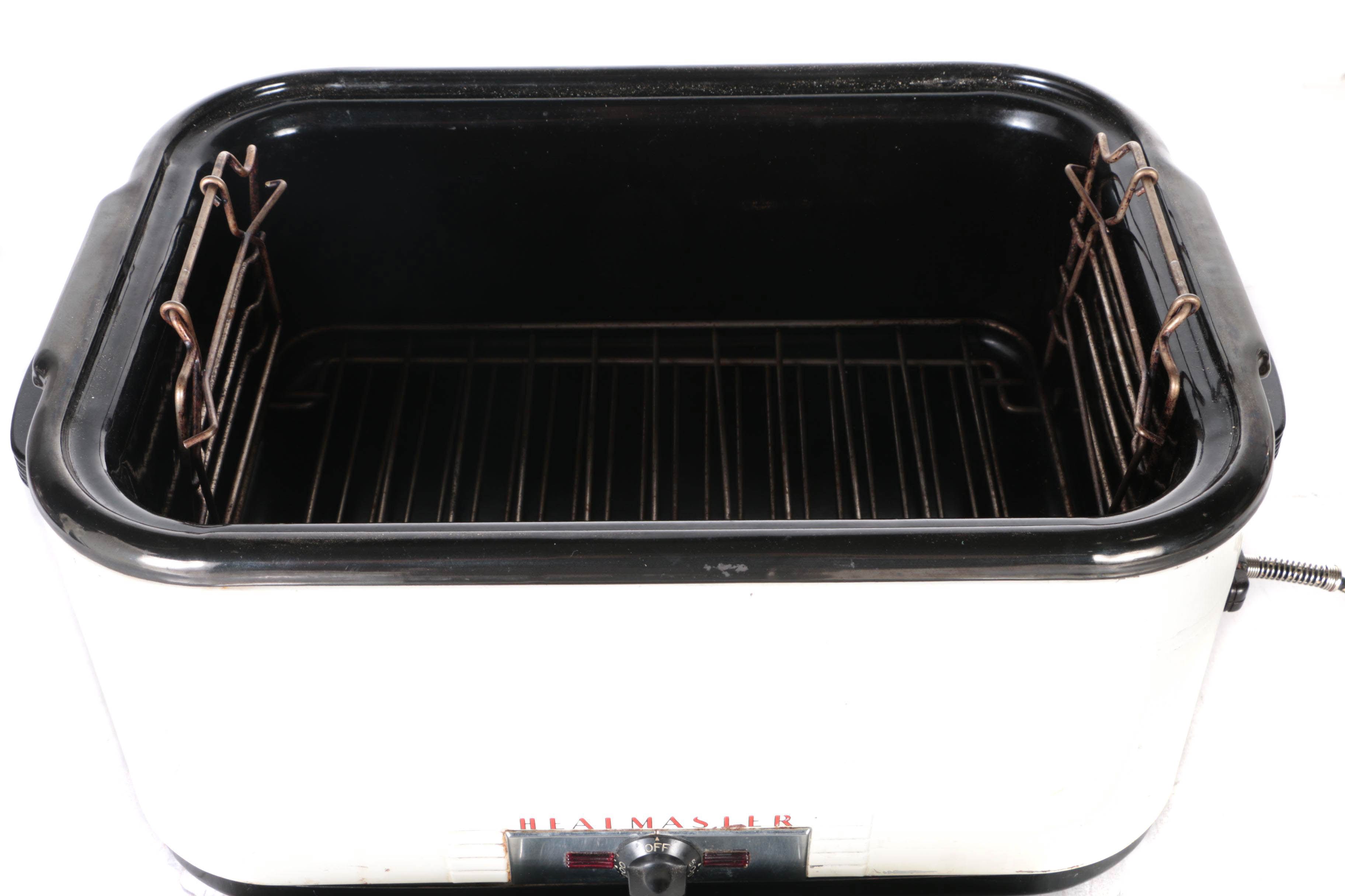 HeatMaster Electric Roaster Vintage Slow Cooker