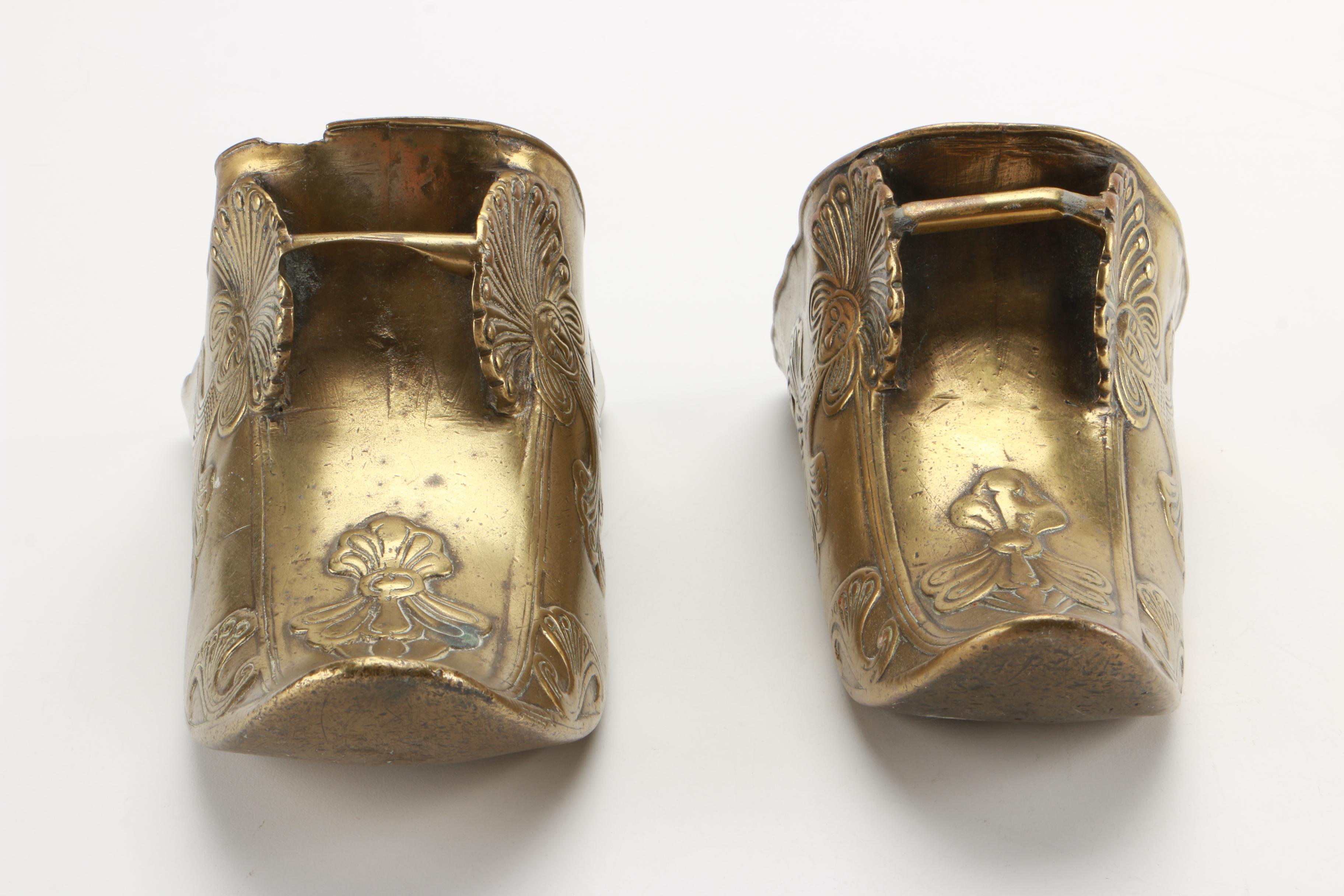 Conquistador Brass Stirrup Wall Sconces