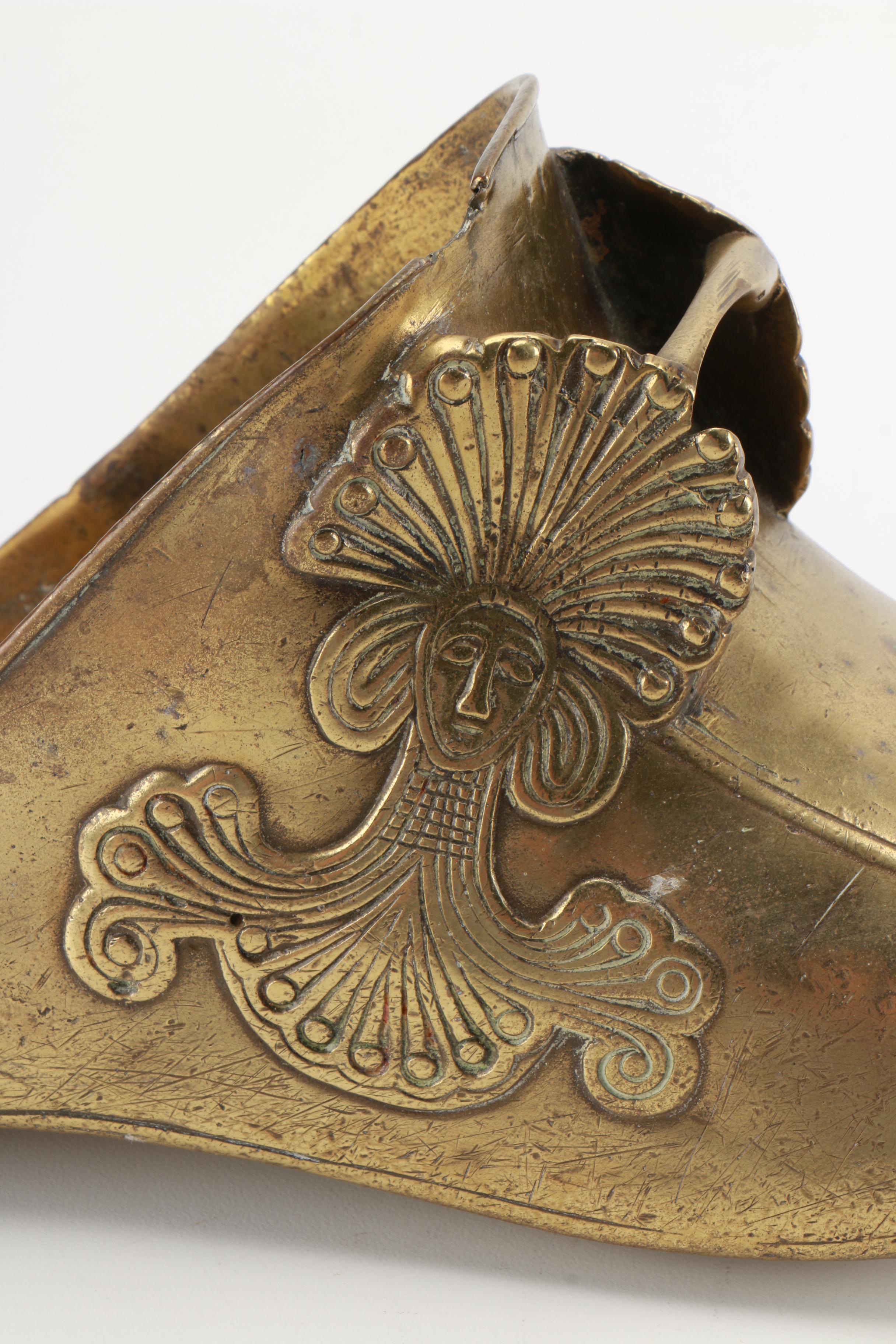 Conquistador Brass Stirrup Wall Sconces