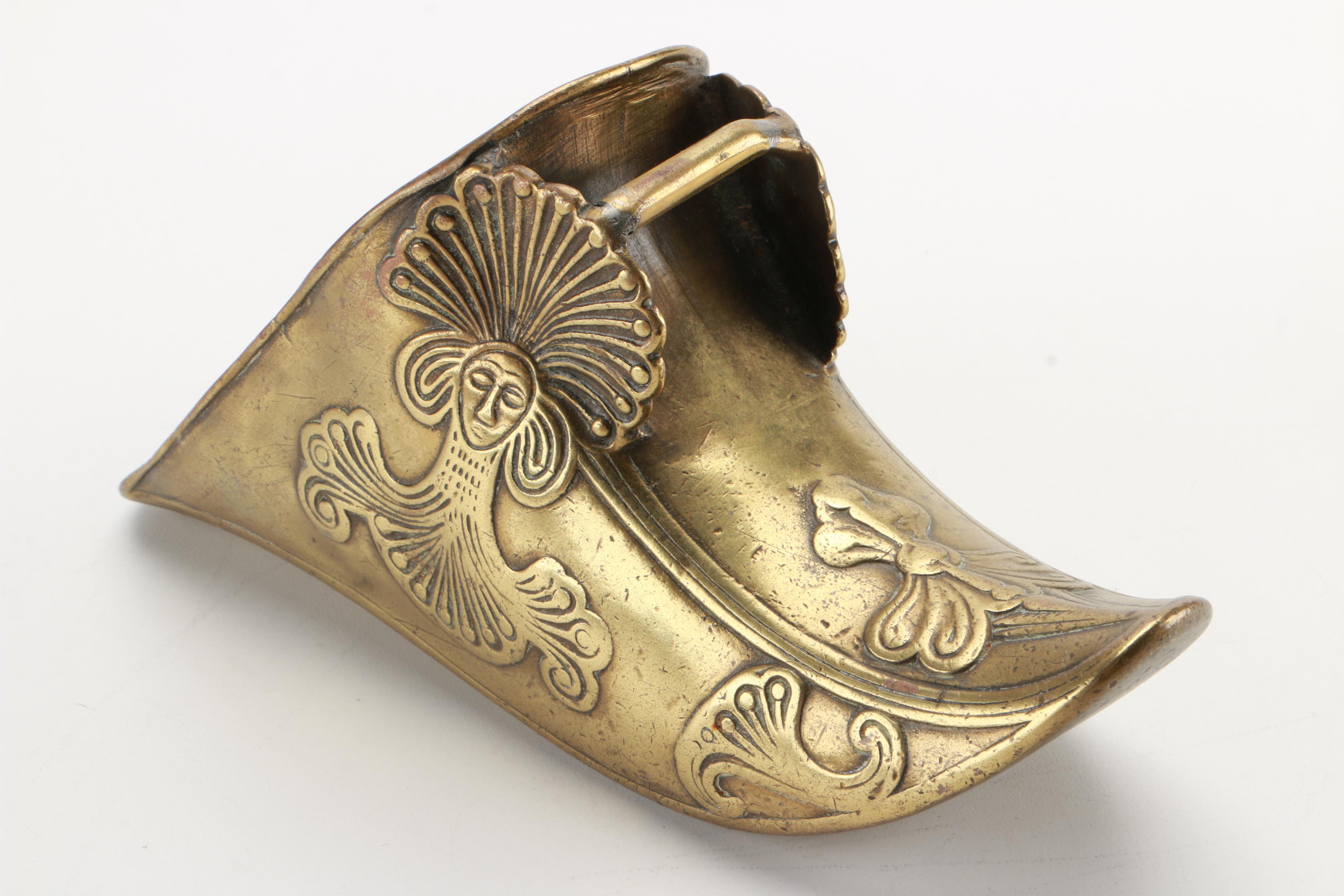 Conquistador Brass Stirrup Wall Sconces