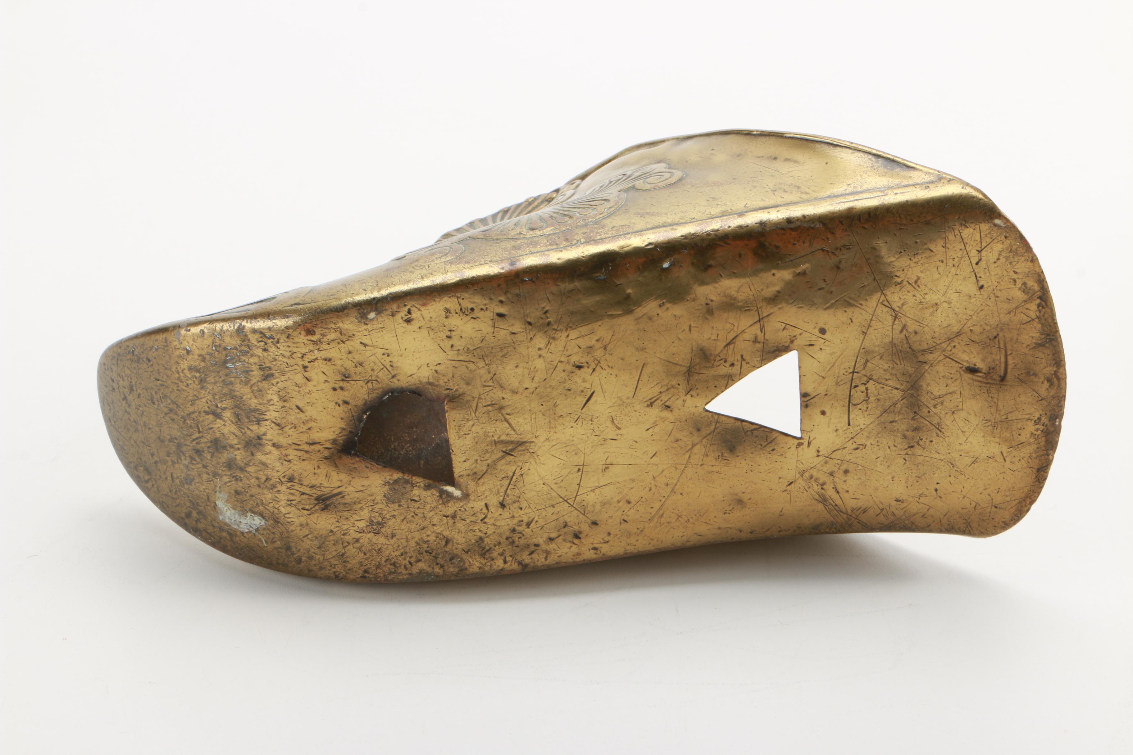 Conquistador Brass Stirrup Wall Sconces