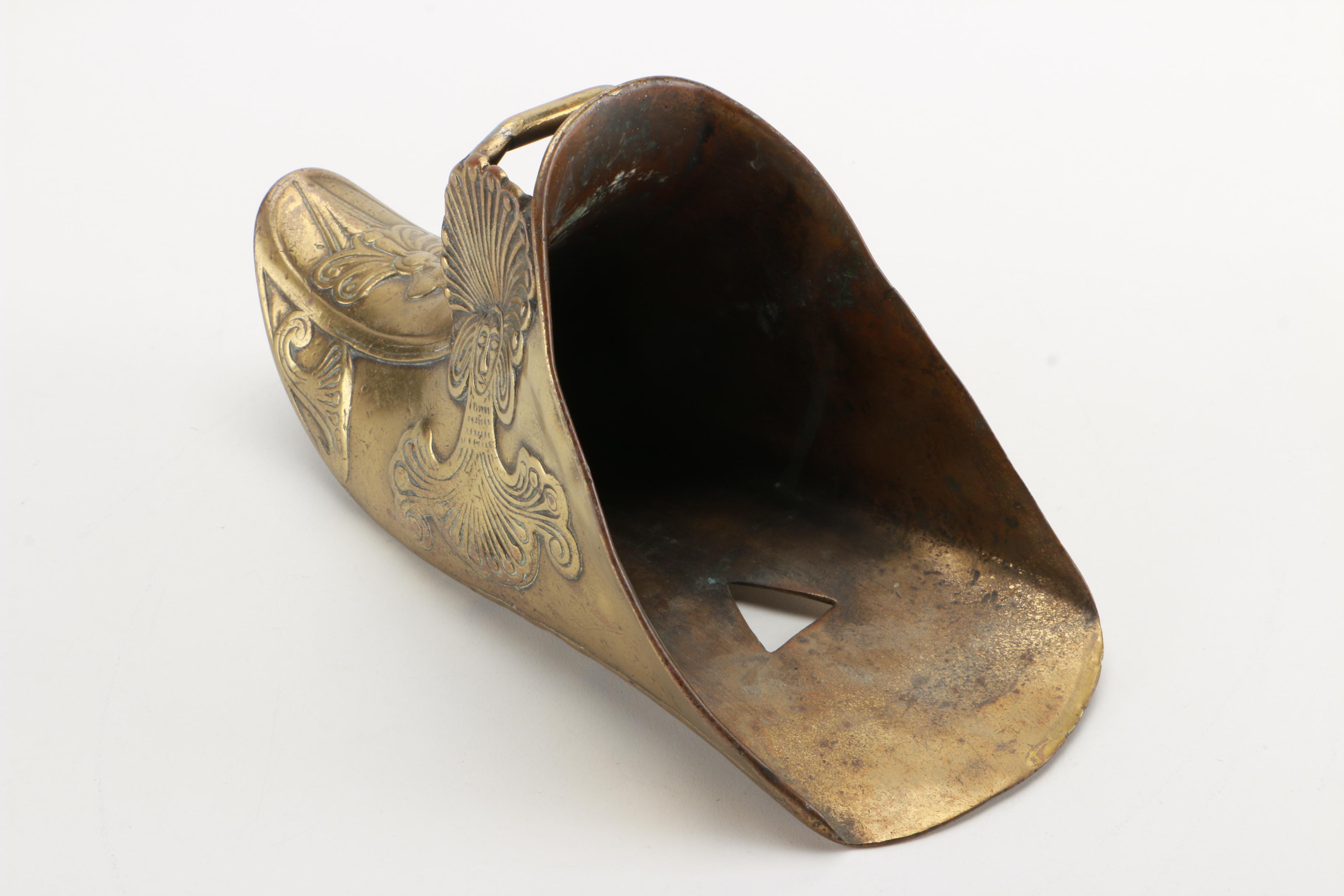 Conquistador Brass Stirrup Wall Sconces