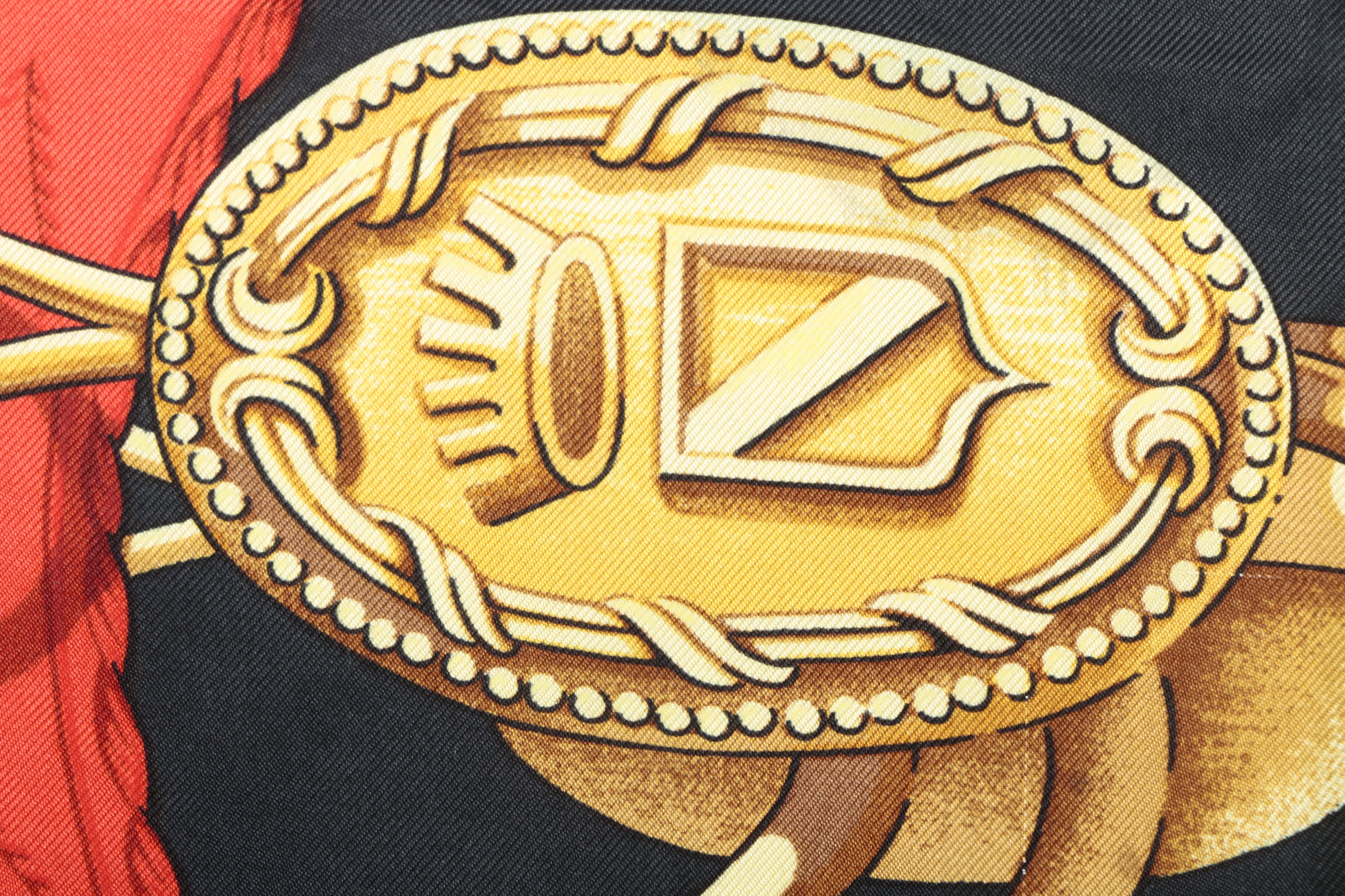 Hermès "Profile" Silk Scarf