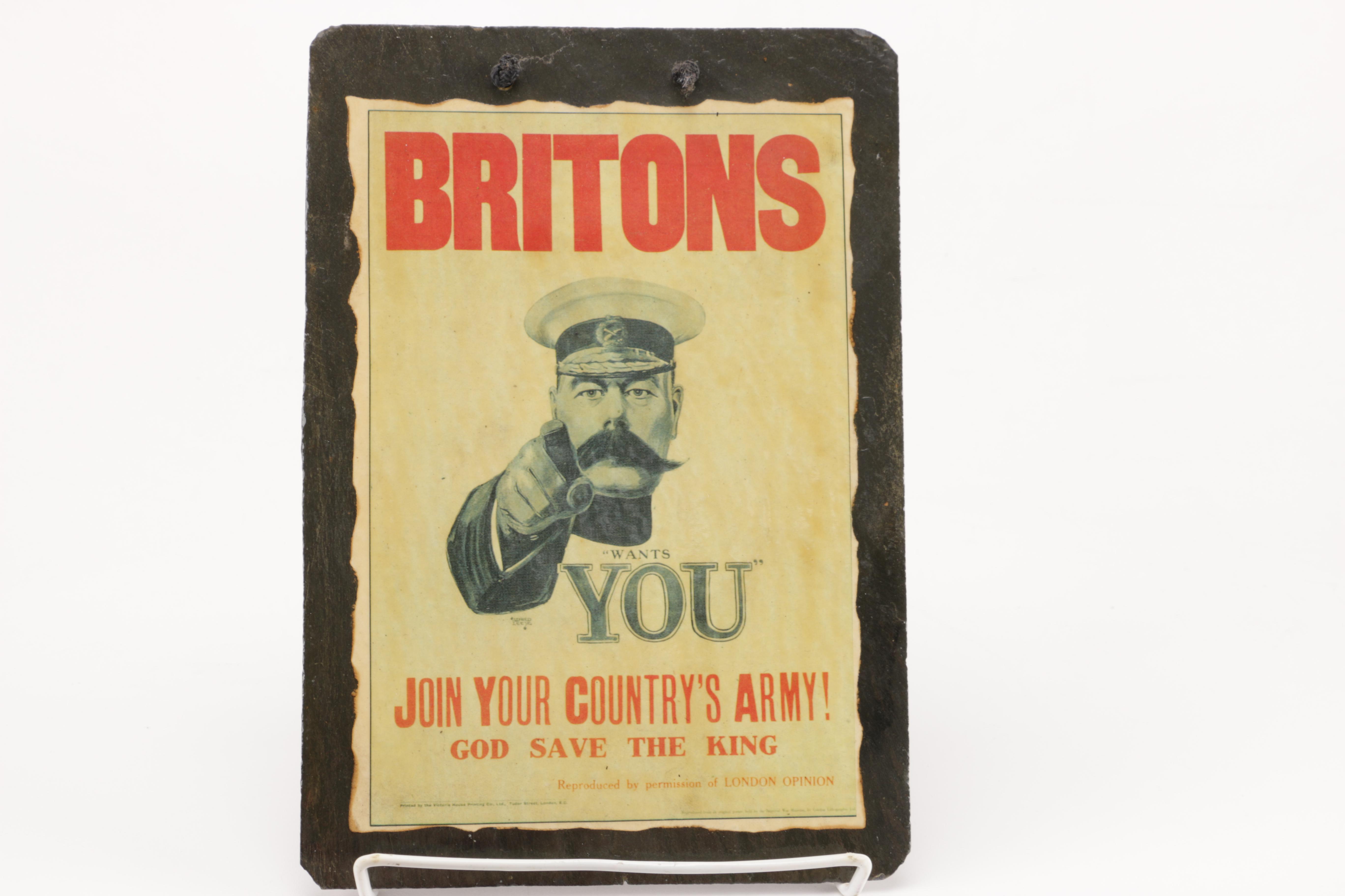 Decoupage Slate Pictures from Flint Cottage Crafts