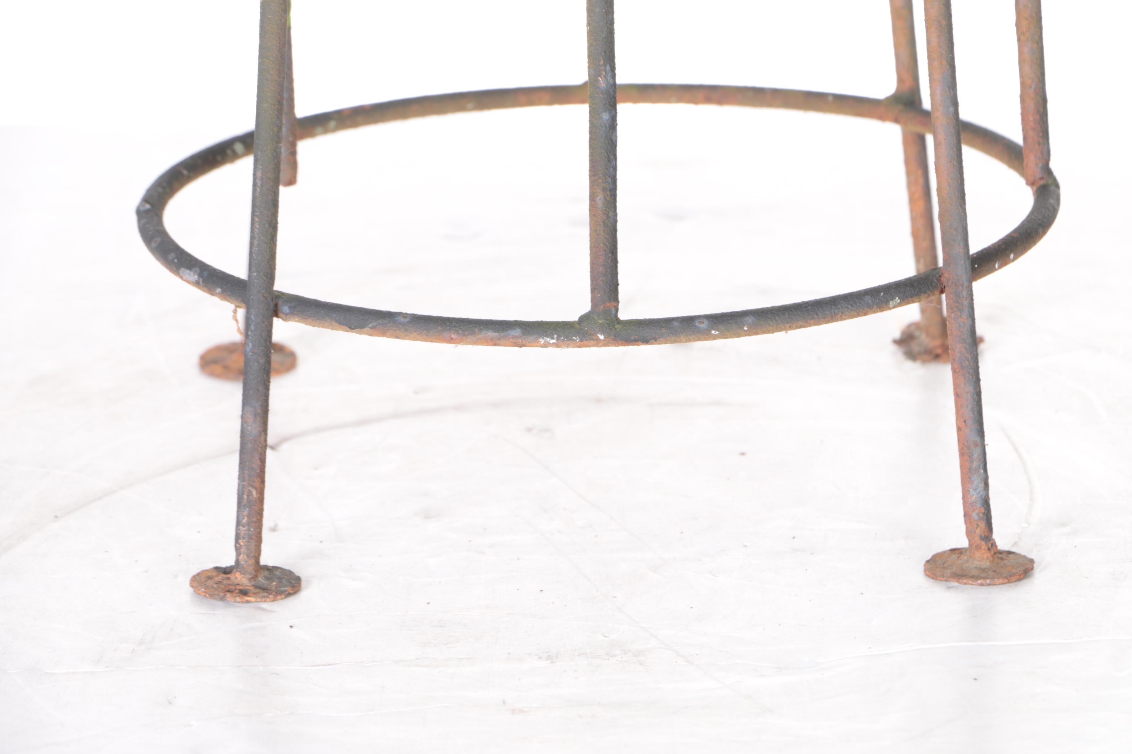 Wrought Iron Outdoor Decor