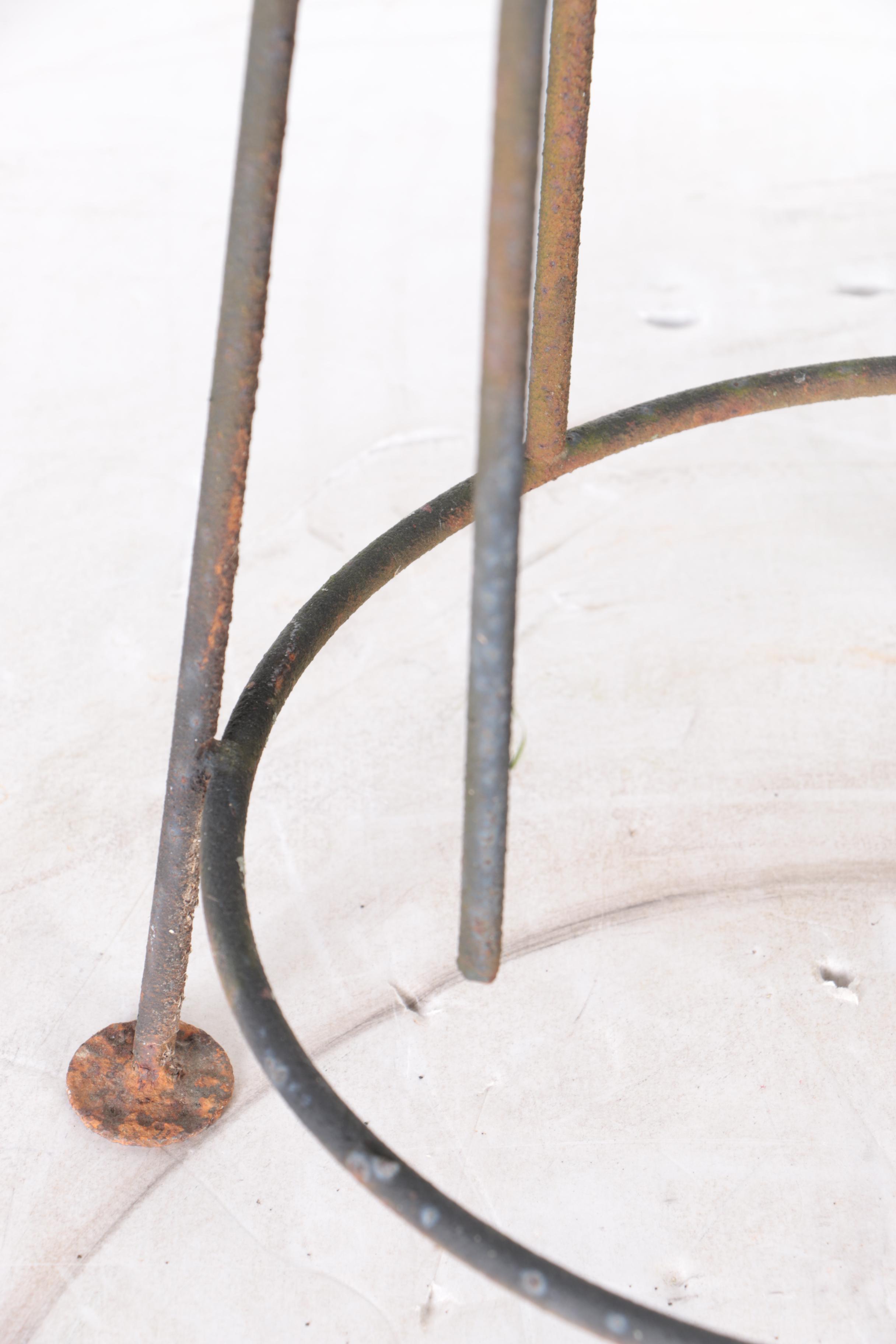 Wrought Iron Outdoor Decor