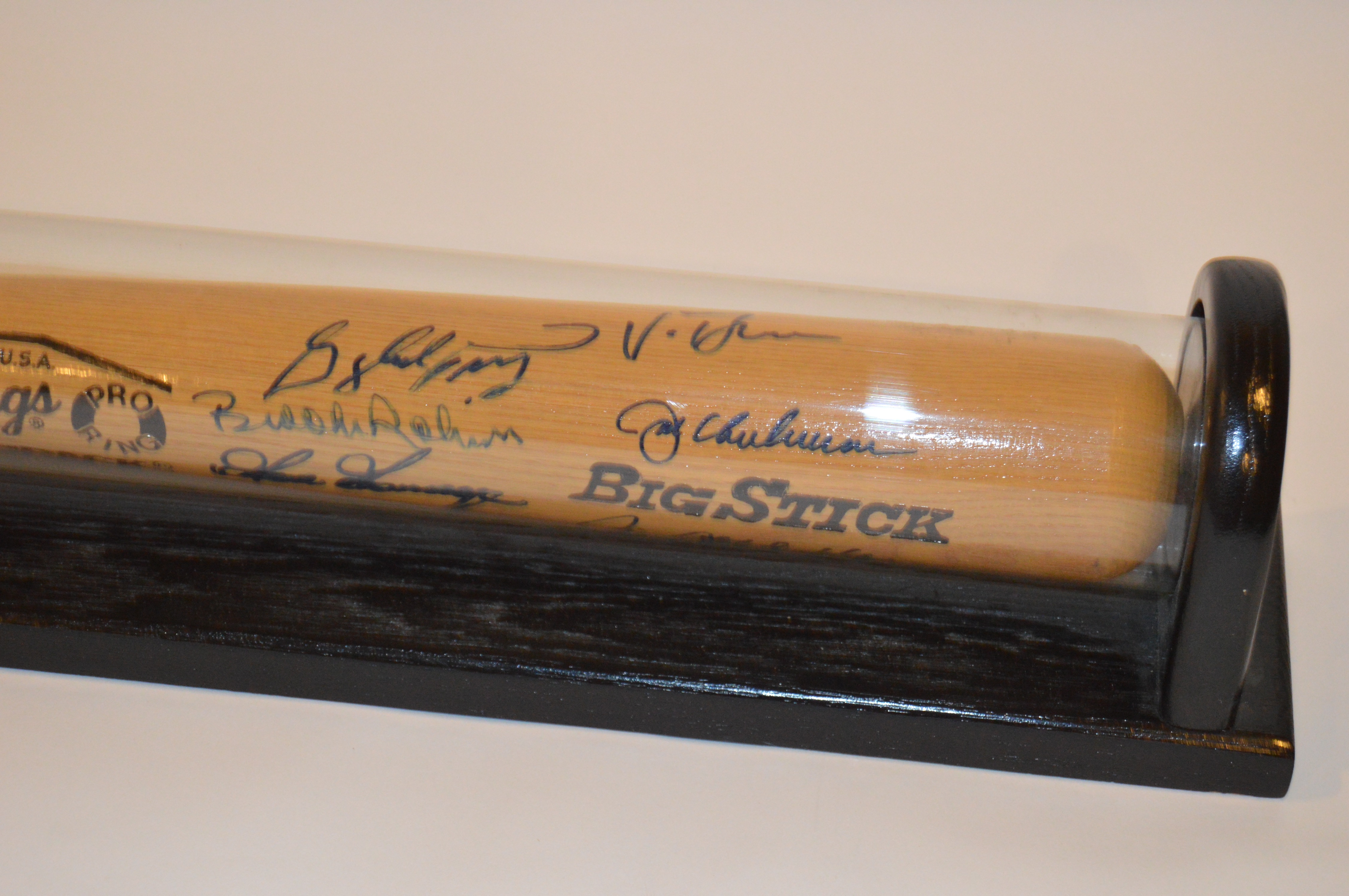 Autographed Baseball Bat Including Brooks Robinson and More