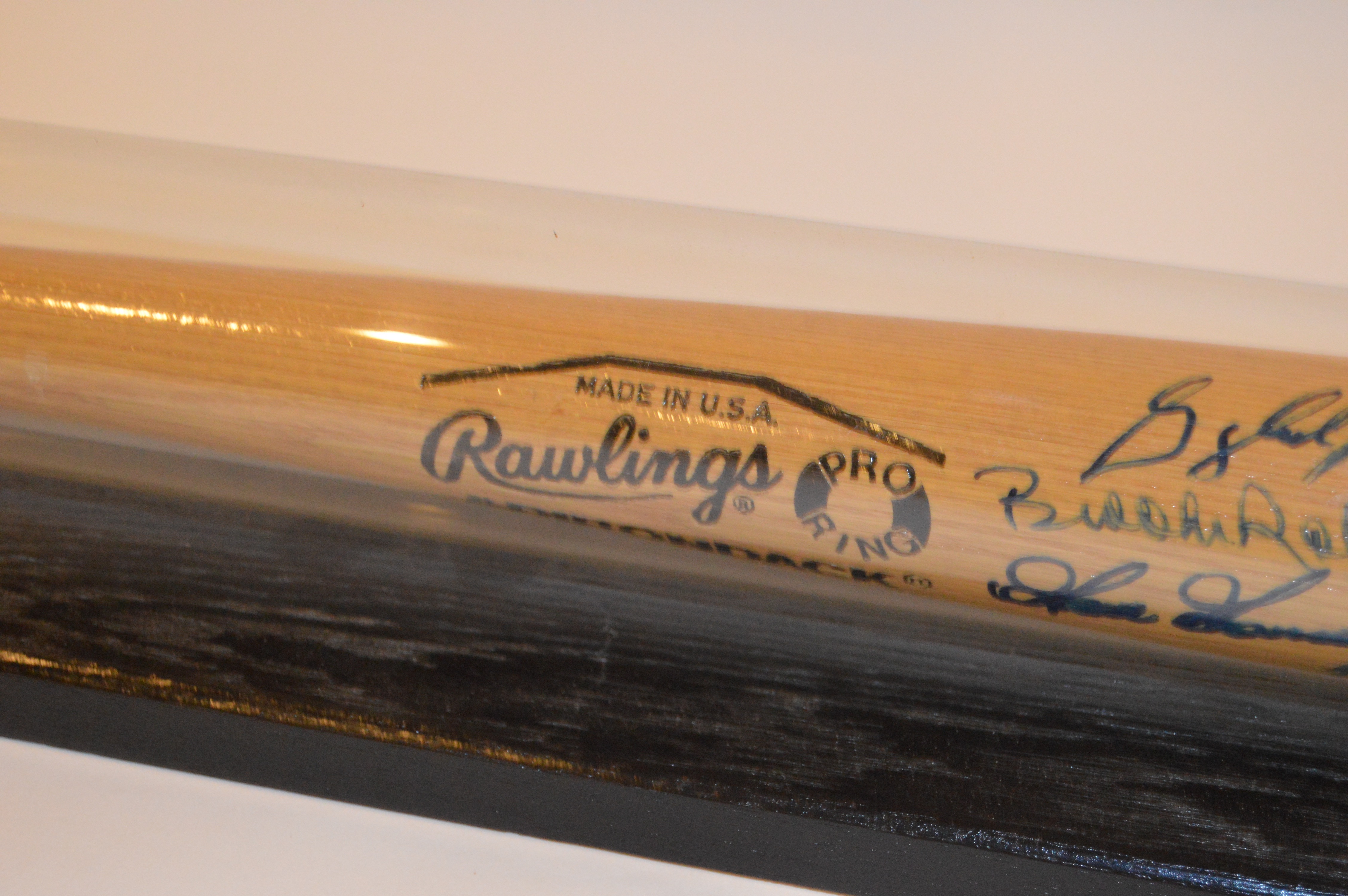 Autographed Baseball Bat Including Brooks Robinson and More