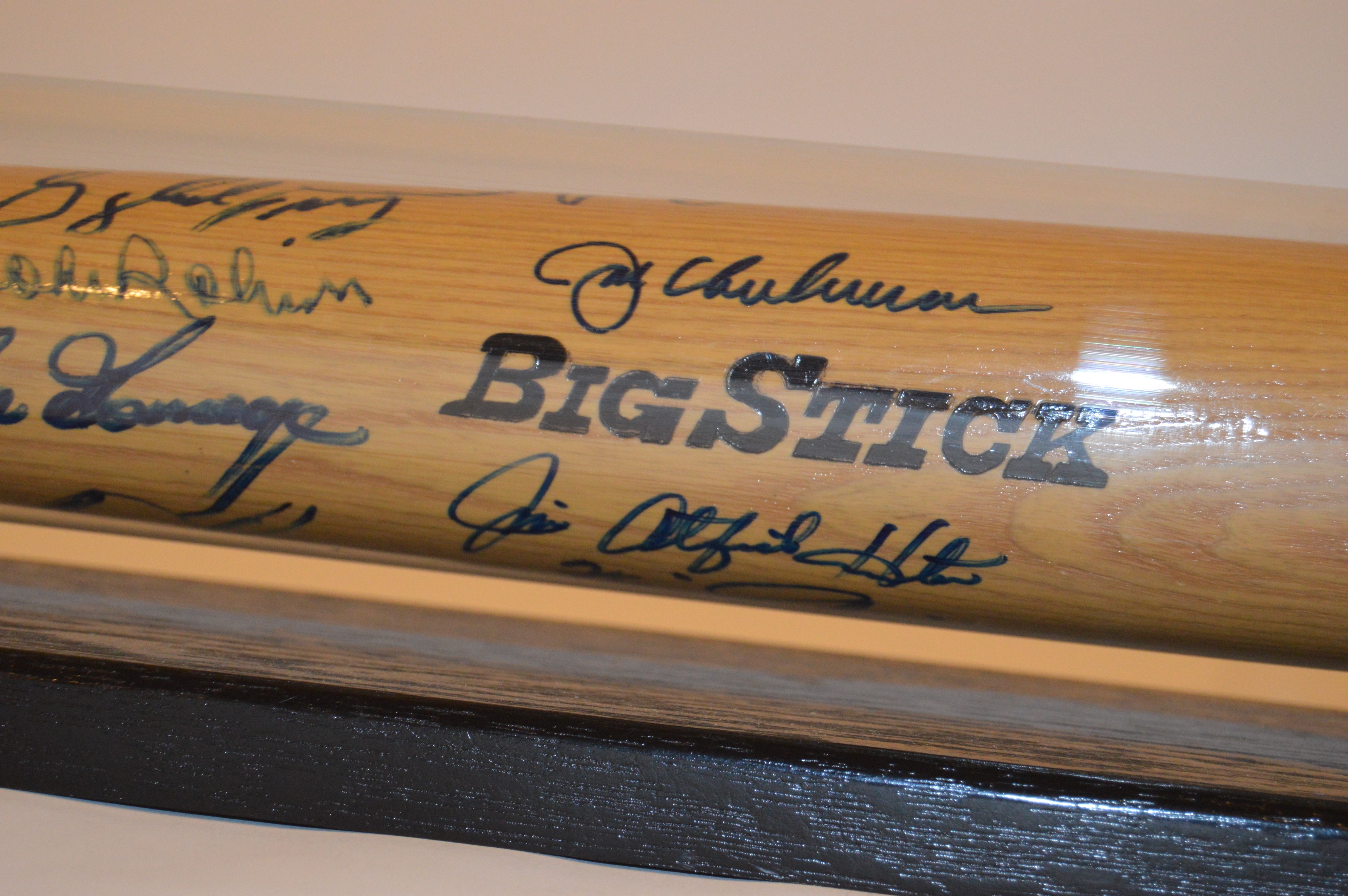 Autographed Baseball Bat Including Brooks Robinson and More