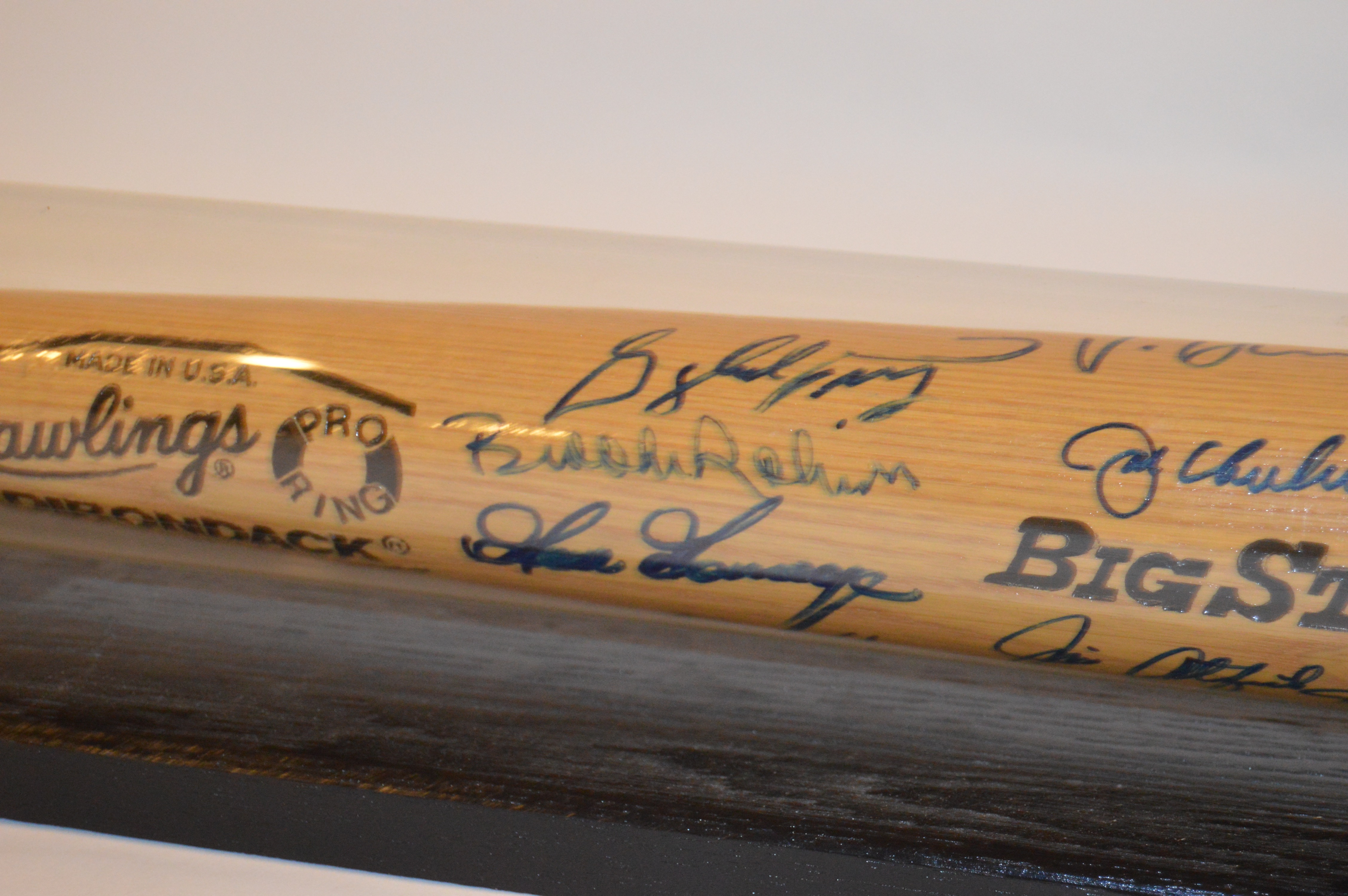 Autographed Baseball Bat Including Brooks Robinson and More
