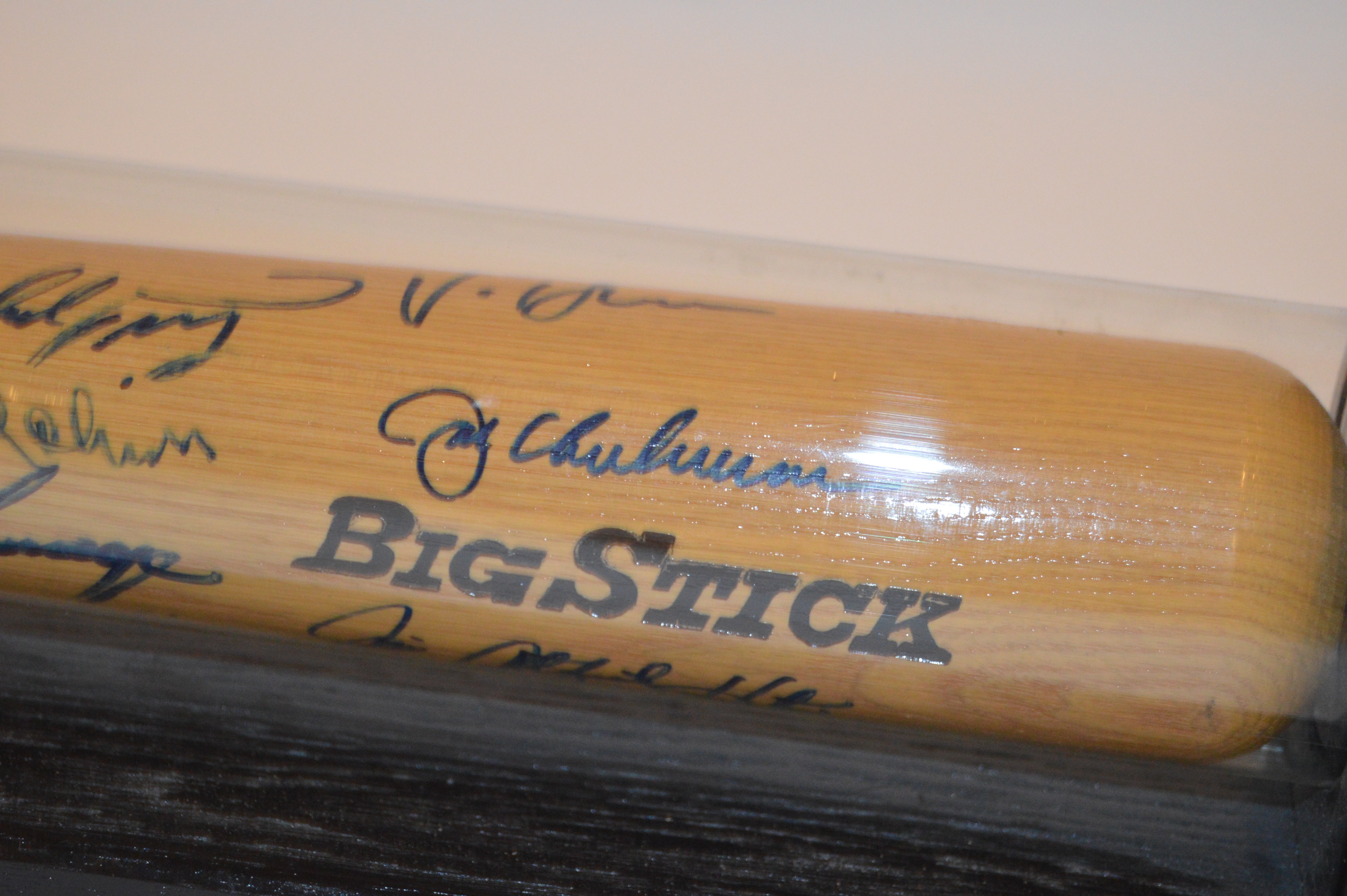 Autographed Baseball Bat Including Brooks Robinson and More