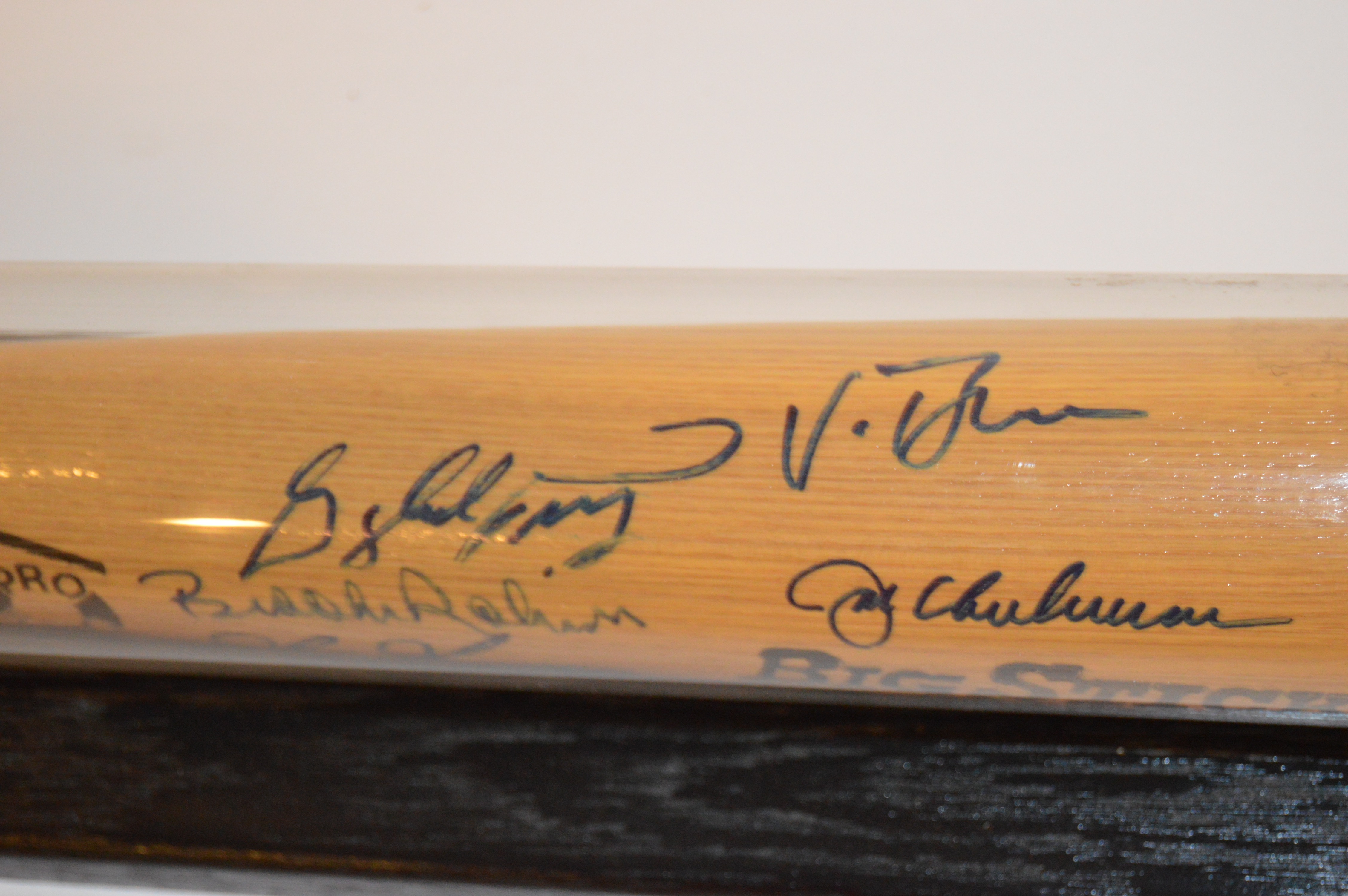Autographed Baseball Bat Including Brooks Robinson and More