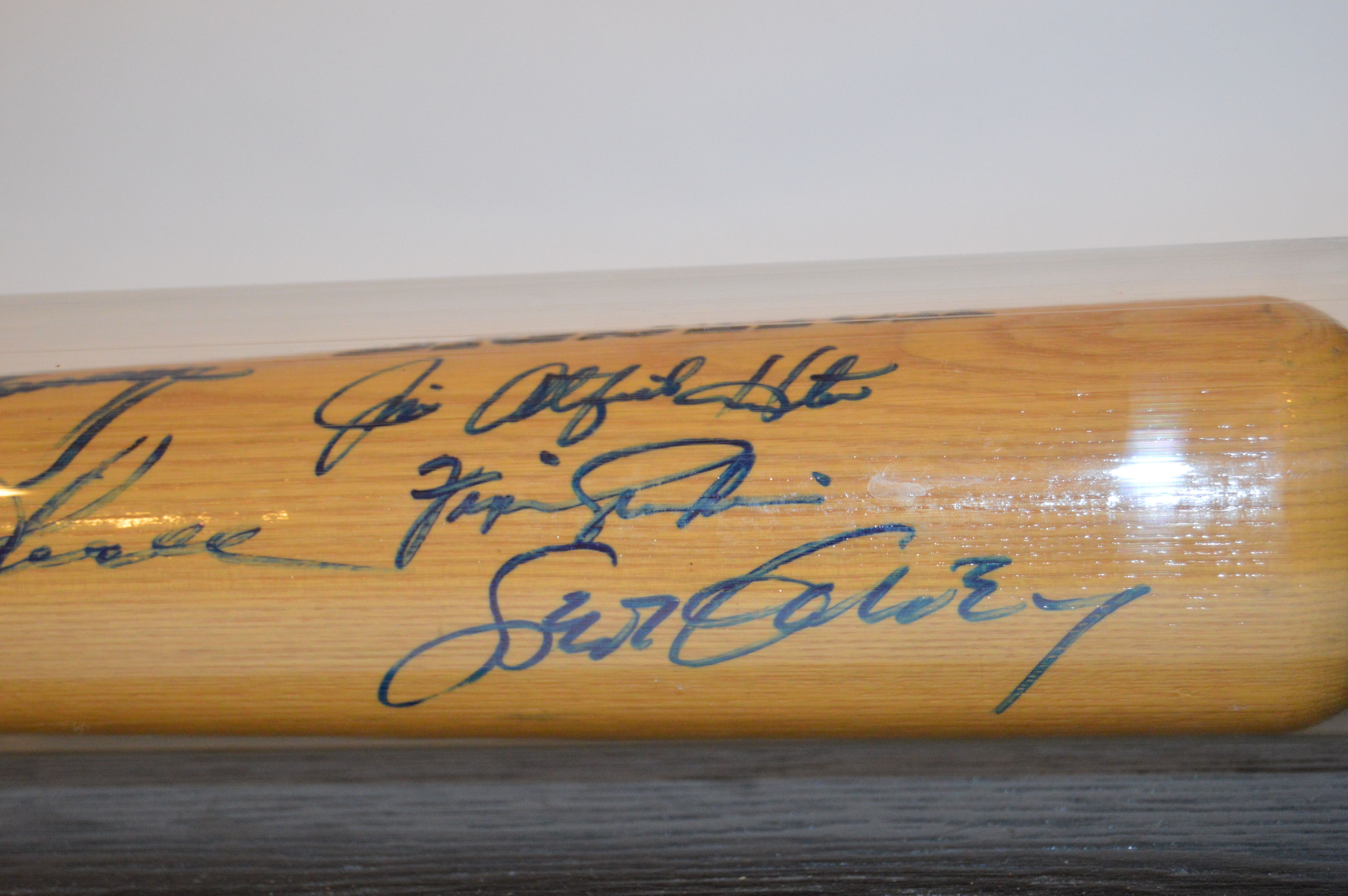 Autographed Baseball Bat Including Brooks Robinson and More