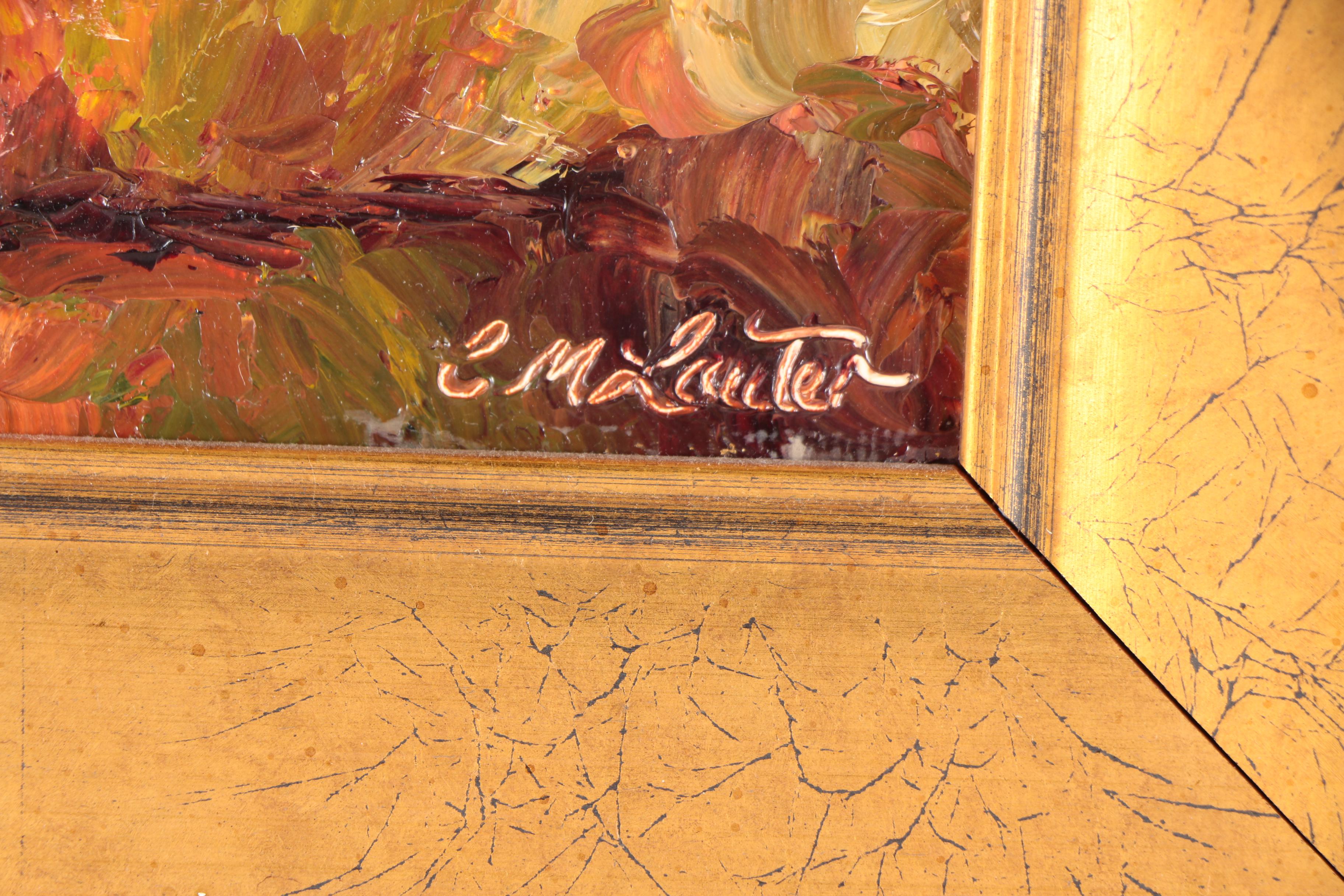 Colleen Lauter Murphy Impasto Still Life Oil on Canvas "Apple Study"